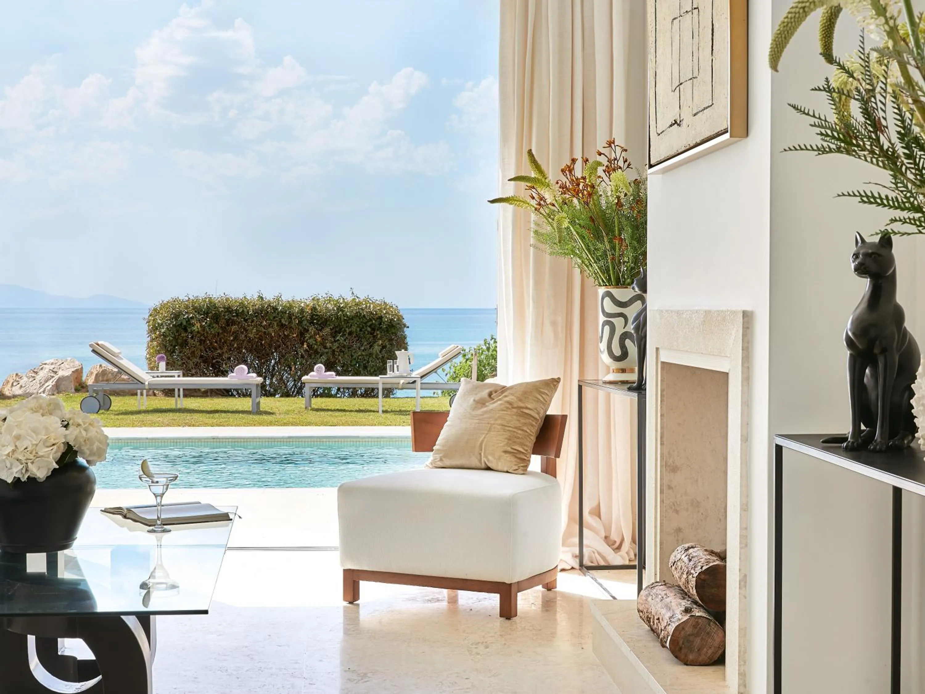 Balcony/Terrace in Mandola Rosa at Riviera Olympia, A Grecotel Resort to Live