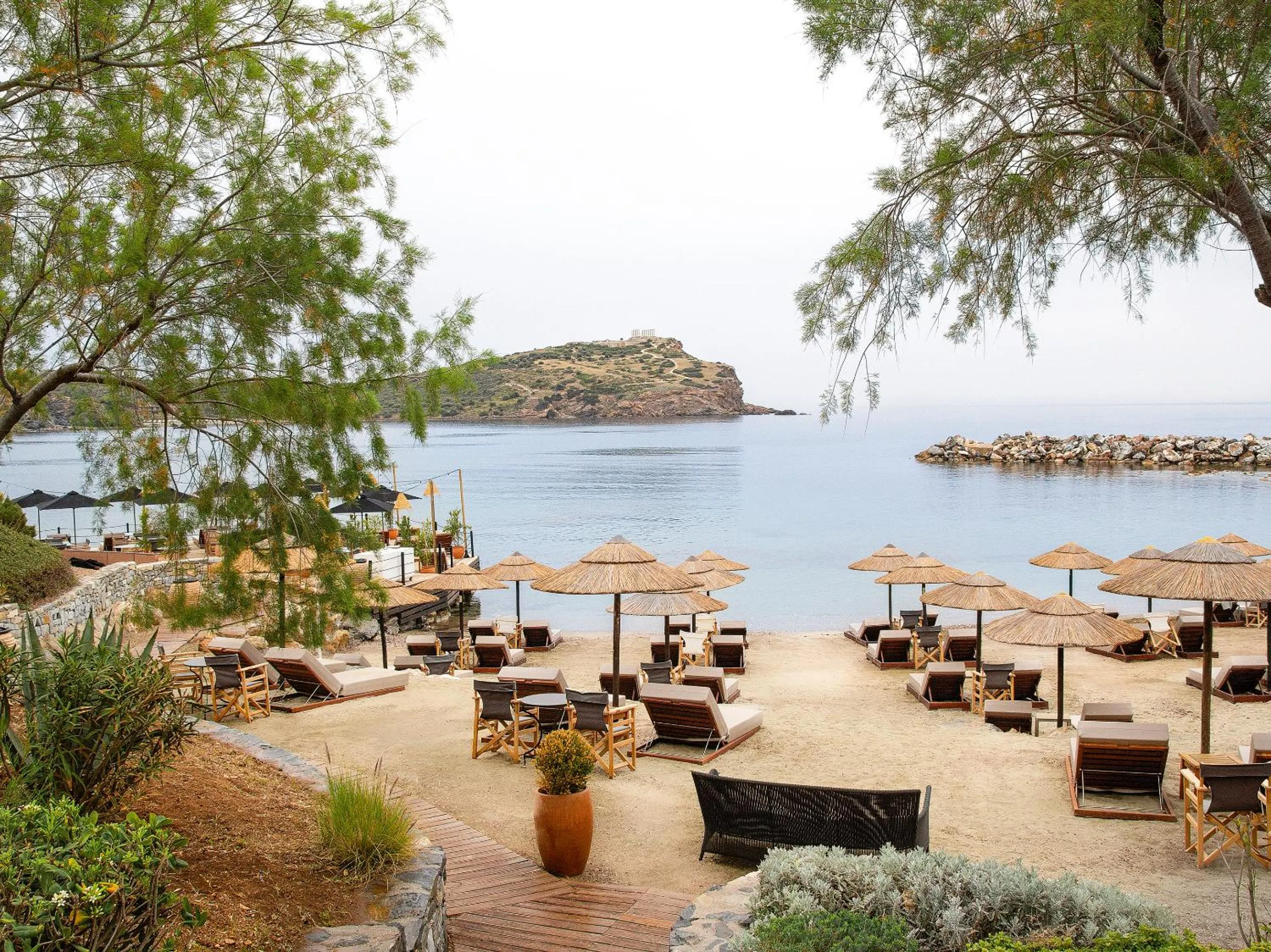 Beach in Cape Sounio, A Grecotel Resort to Live