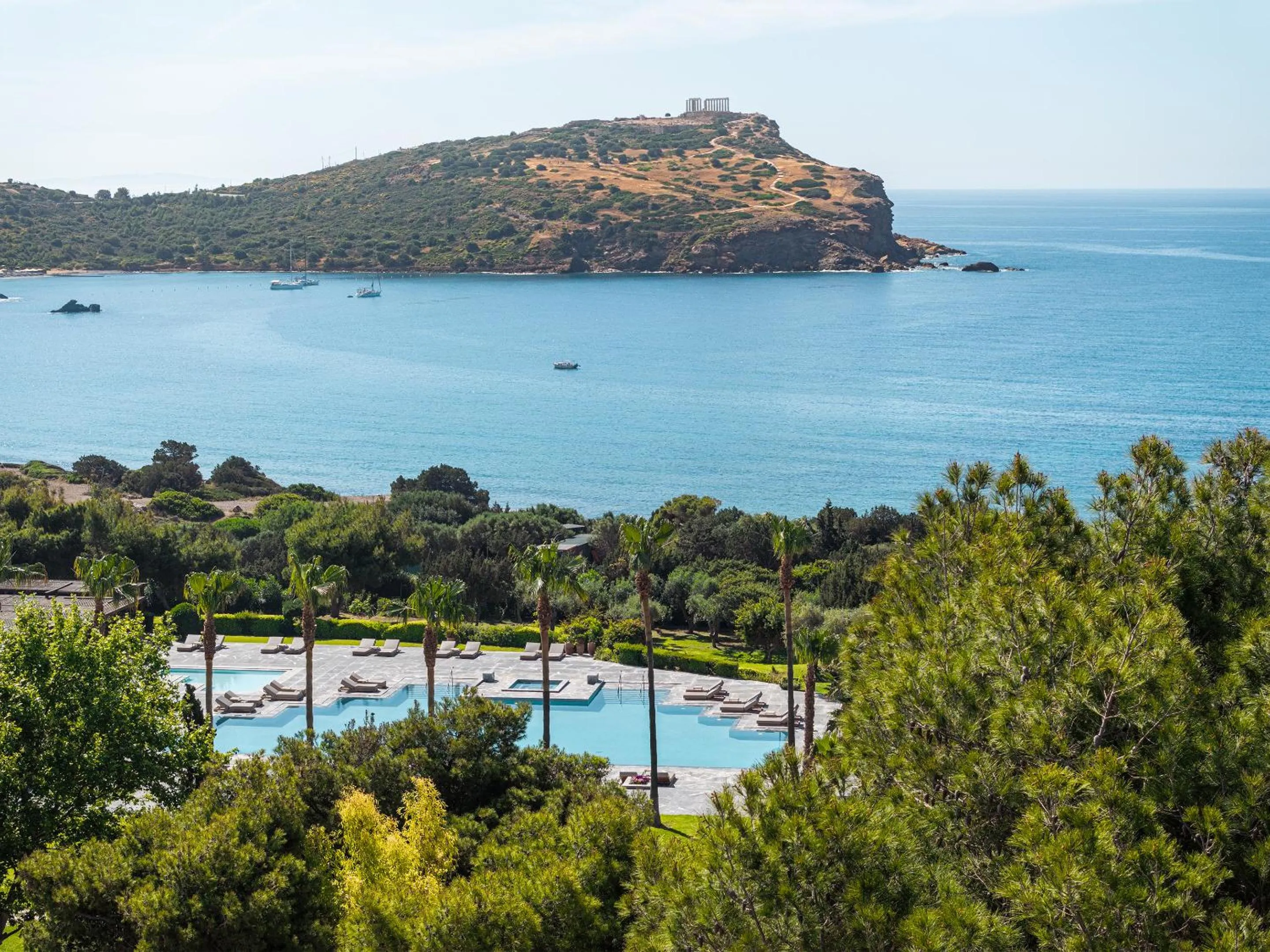 Natural landscape in Cape Sounio, A Grecotel Resort to Live