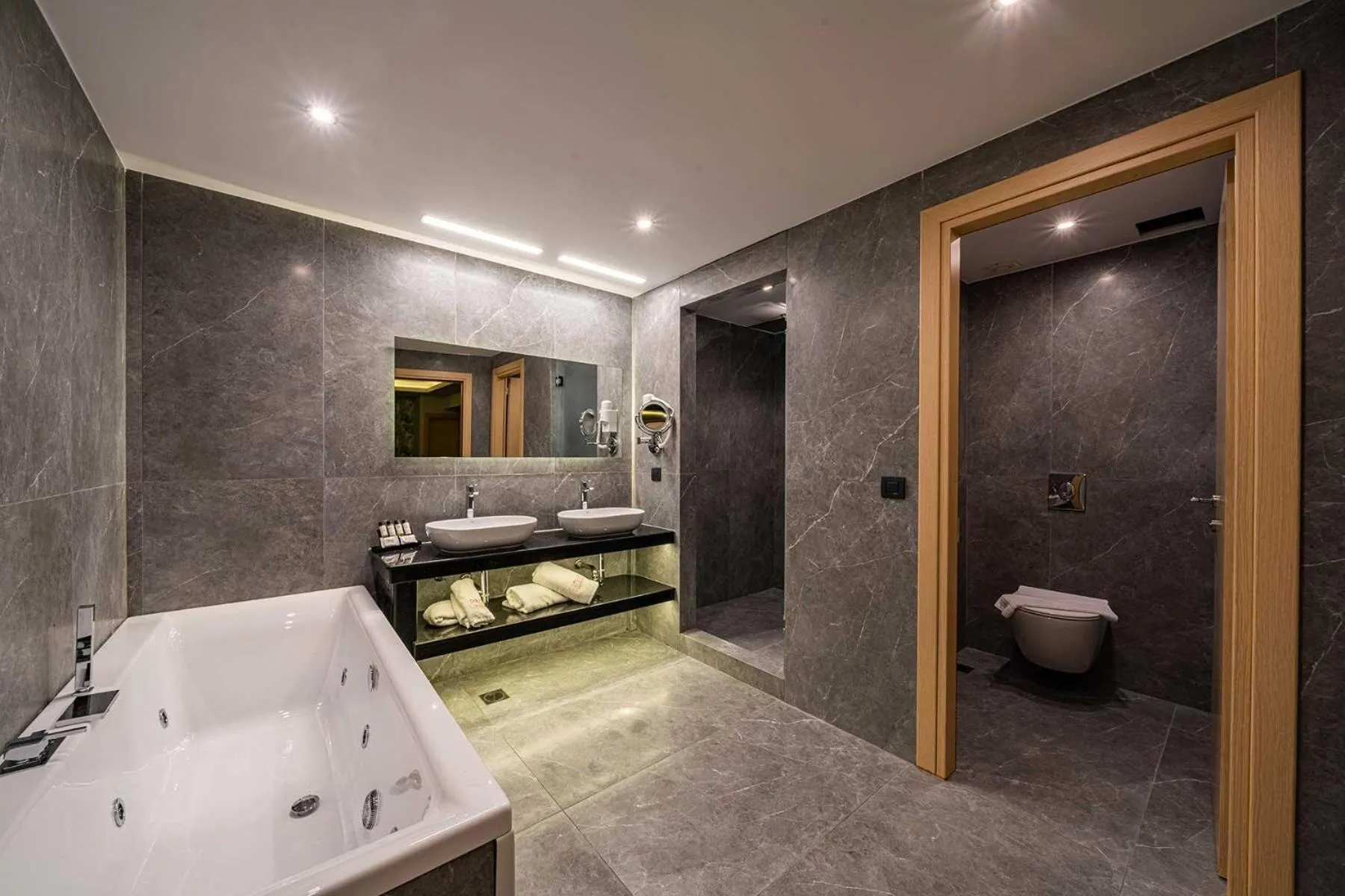 Bathroom, Bed in Zeus Dolce by Wyndham Athens