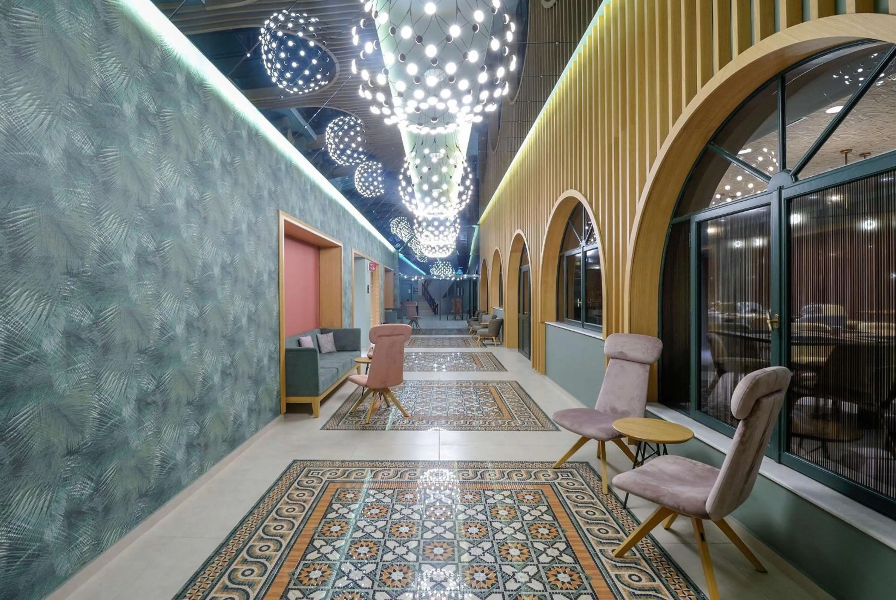 Lobby or reception in Zeus Dolce by Wyndham Athens