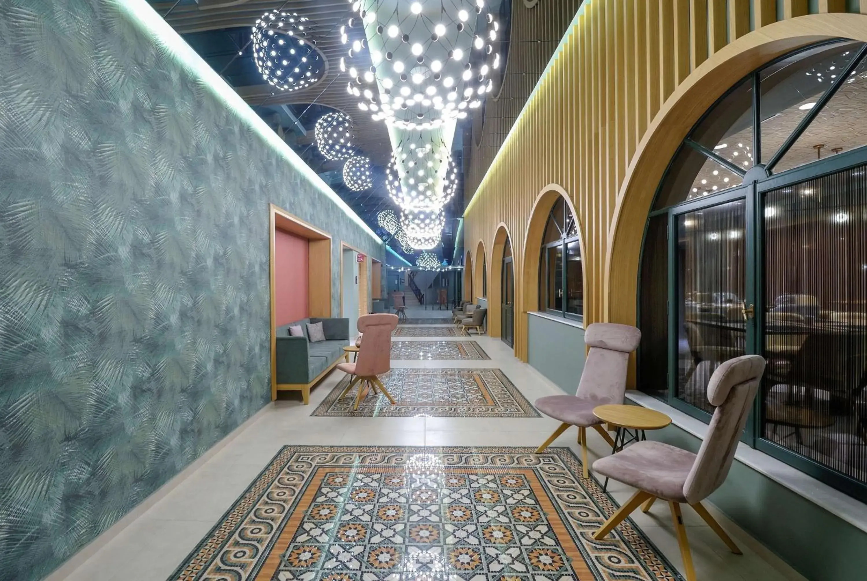 Lobby or reception in Zeus Dolce by Wyndham Athens Lobby or reception in Zeus Dolce by Wyndham Athens