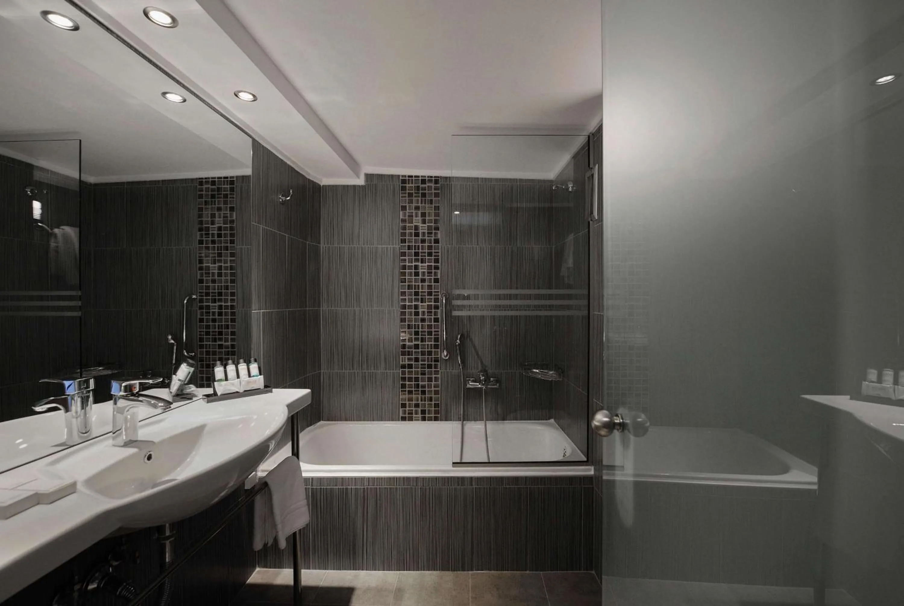 Bathroom in Zeus Dolce by Wyndham Athens