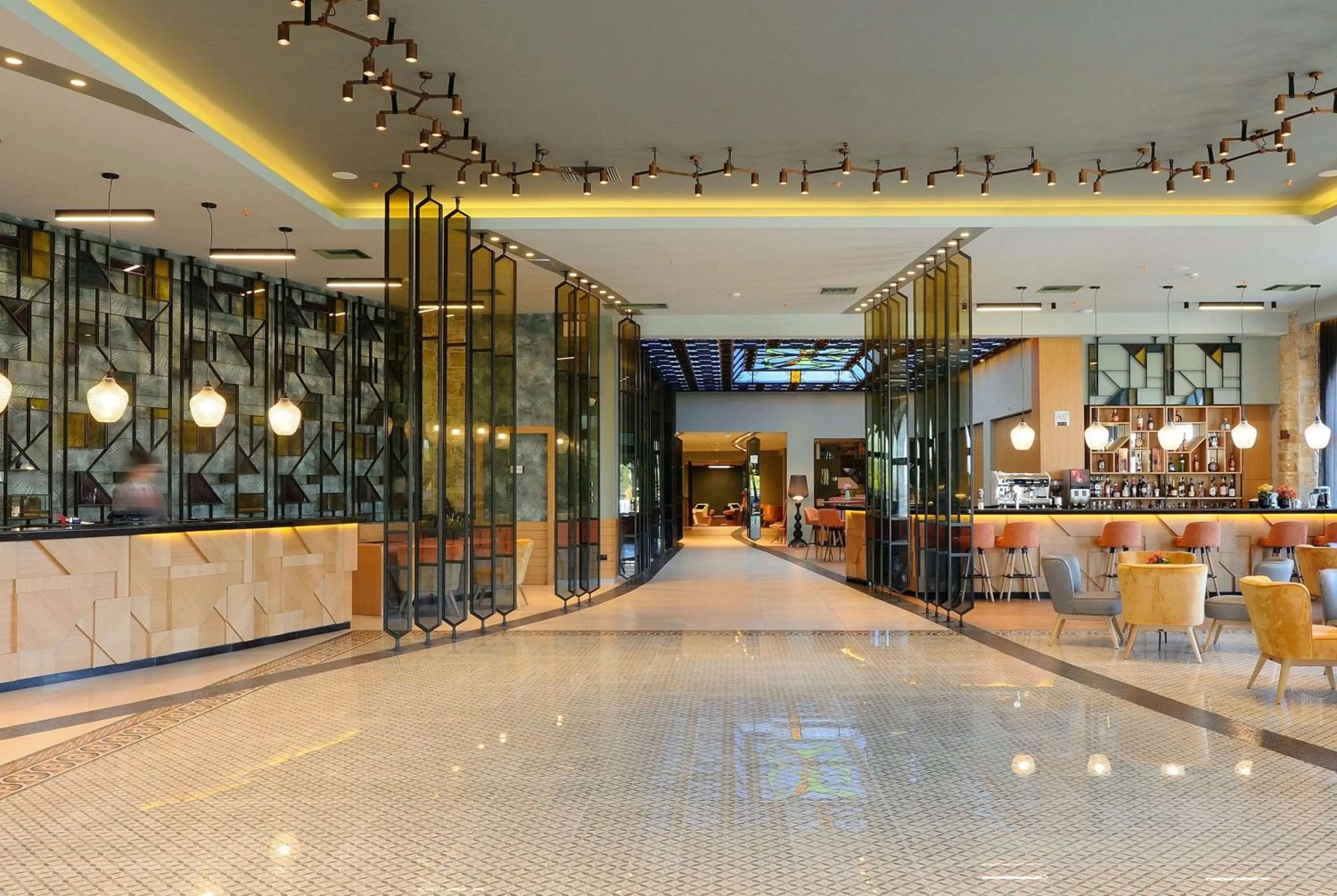 Lobby or reception in Zeus Dolce by Wyndham Athens