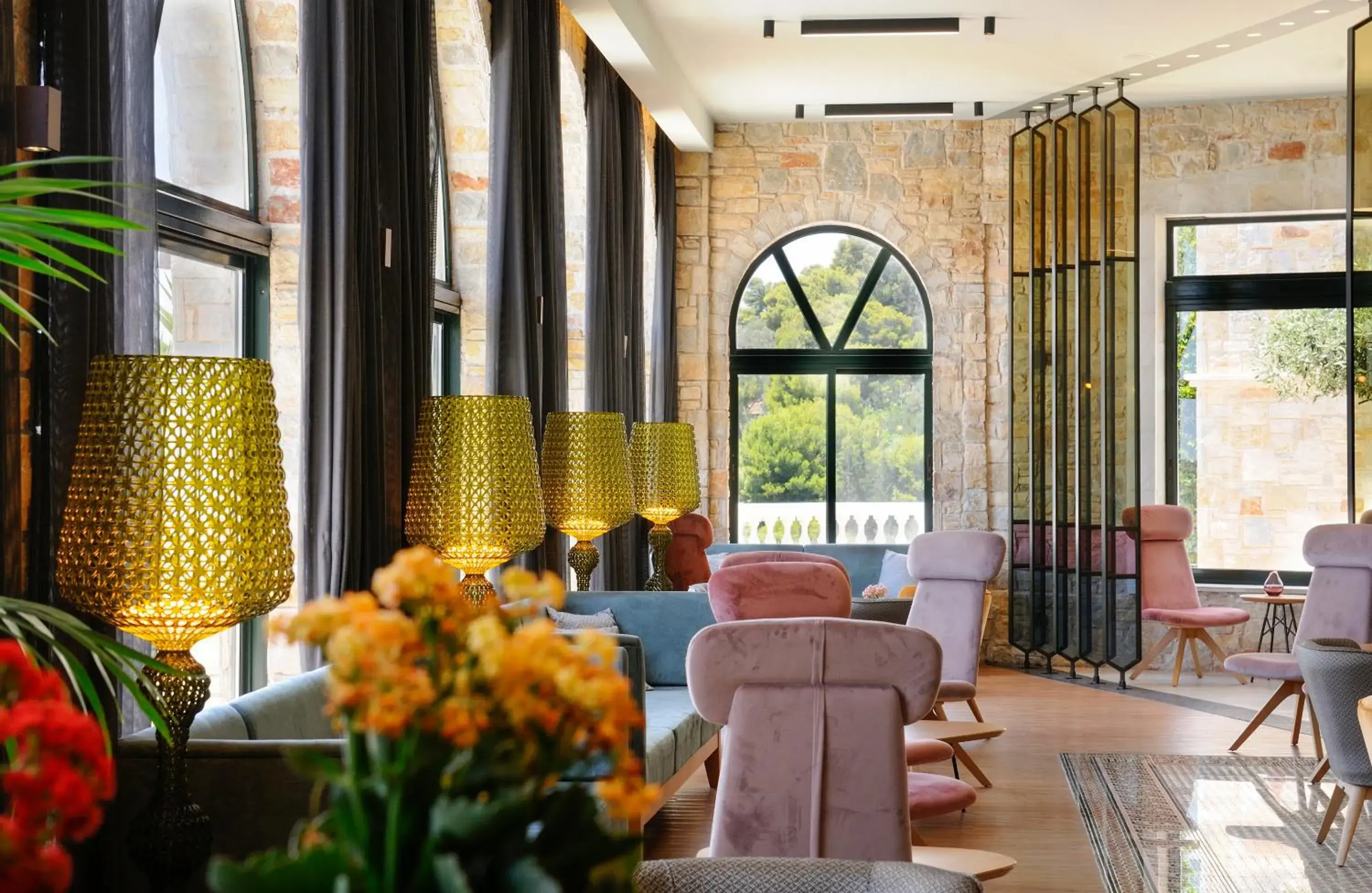 Lobby or reception in Zeus Dolce by Wyndham Athens Lobby or reception in Zeus Dolce by Wyndham Athens