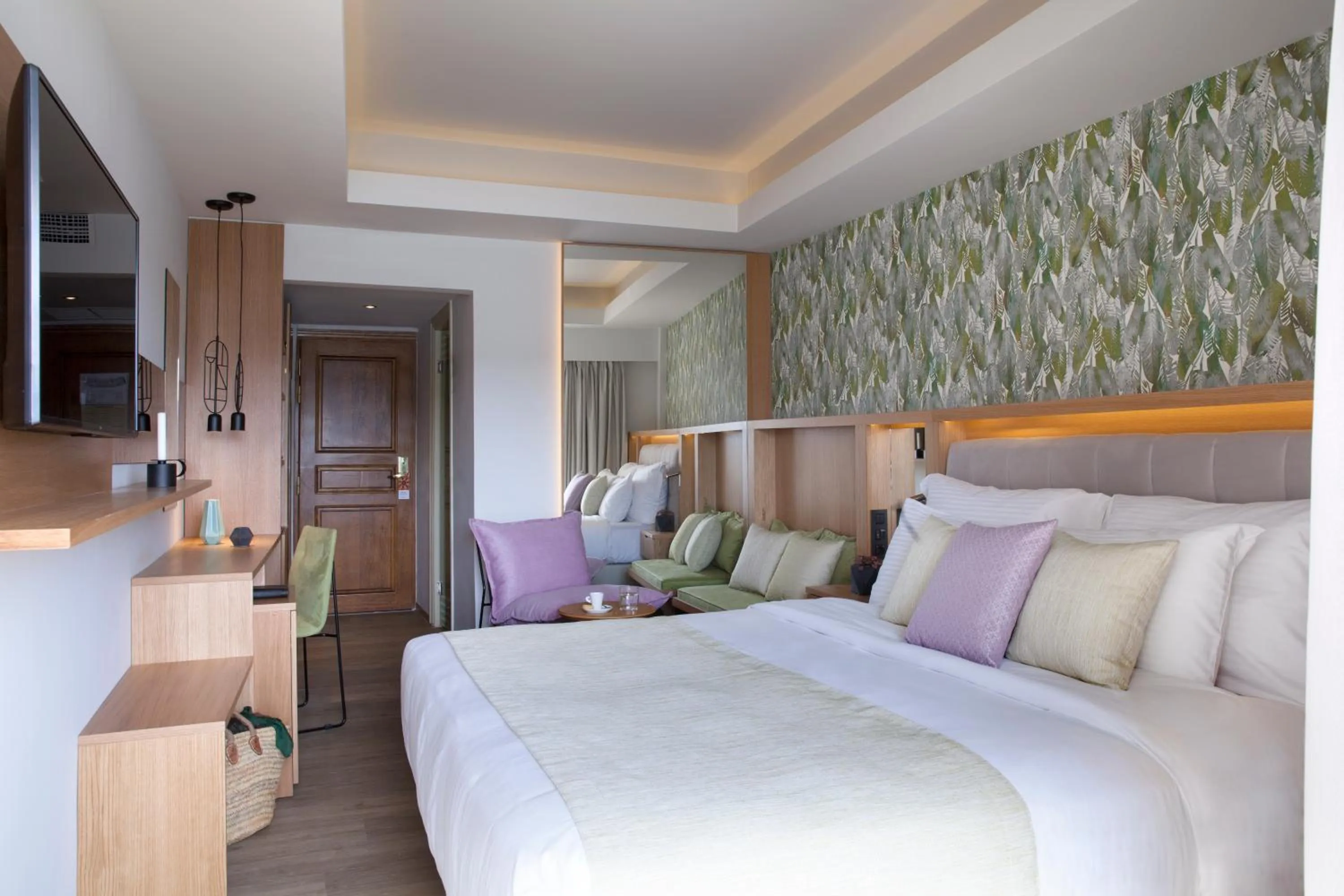 Bed in Zeus Dolce by Wyndham Athens