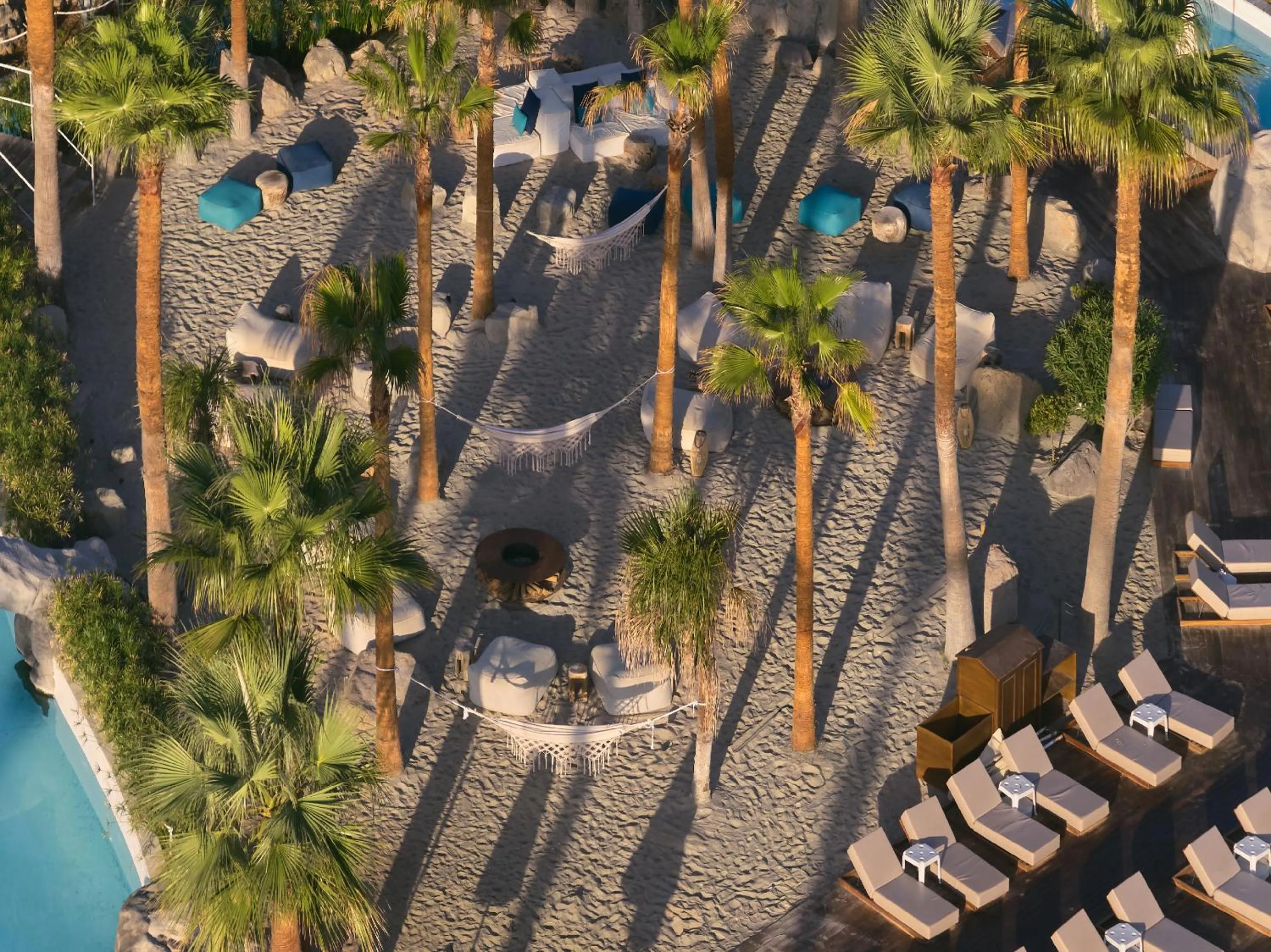 Seating area in Grecotel LUXME Kos