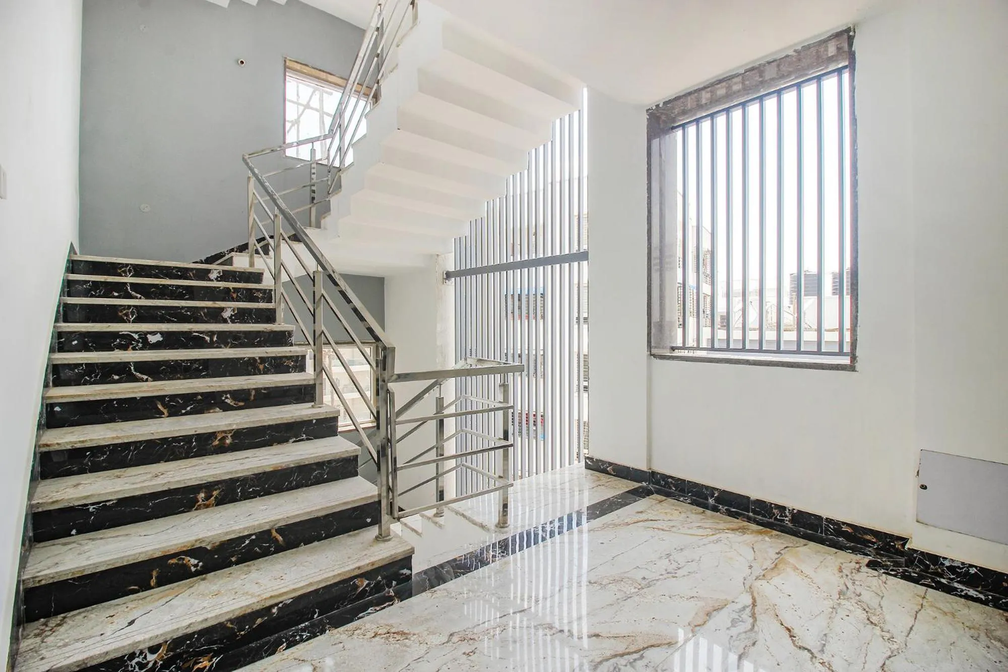 Lobby or reception in FabHotel W Grand Suites