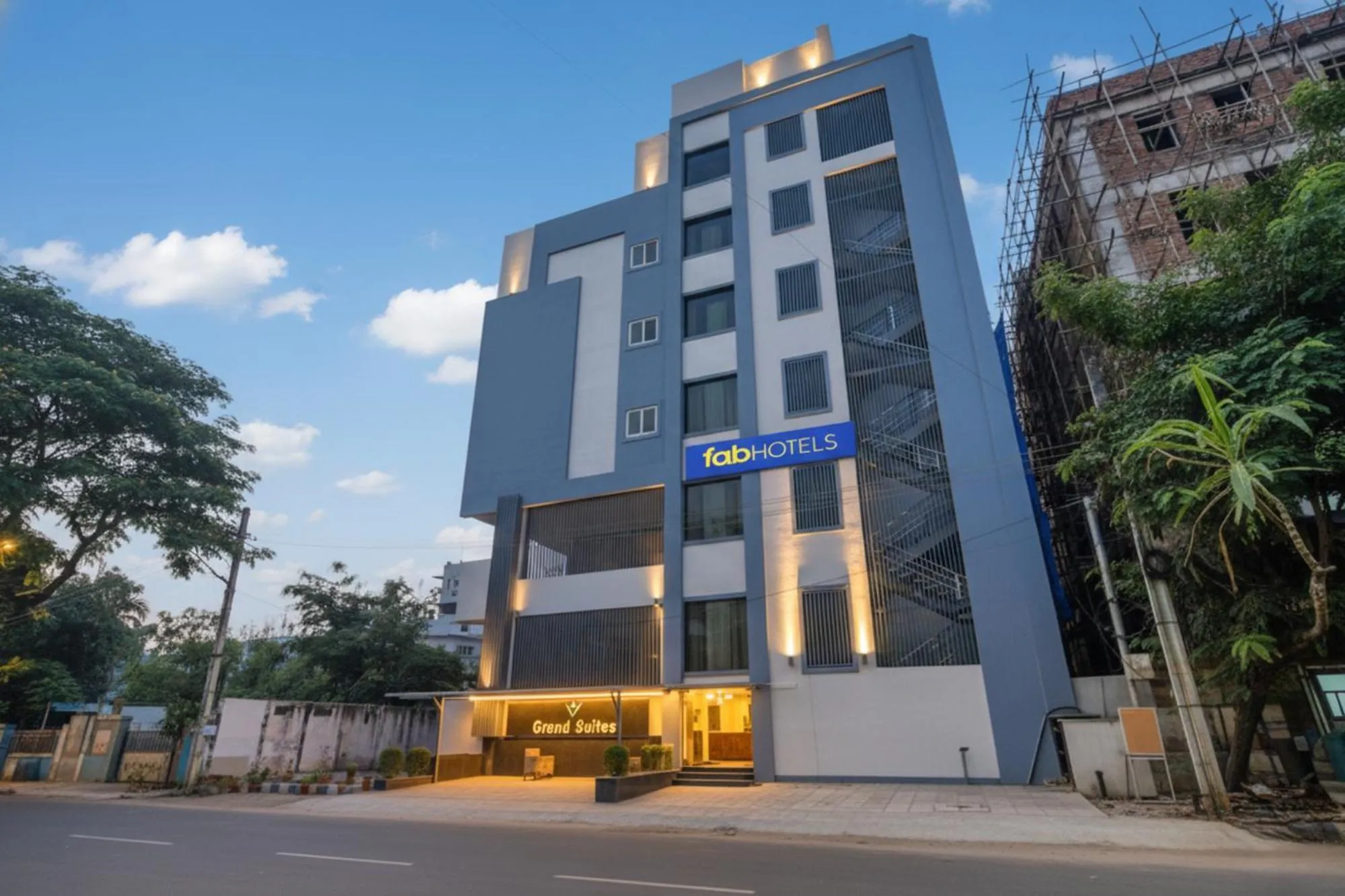Property building in FabHotel Dark Inn - Nr Golkonda Fort and Qutub Shahi Tombs