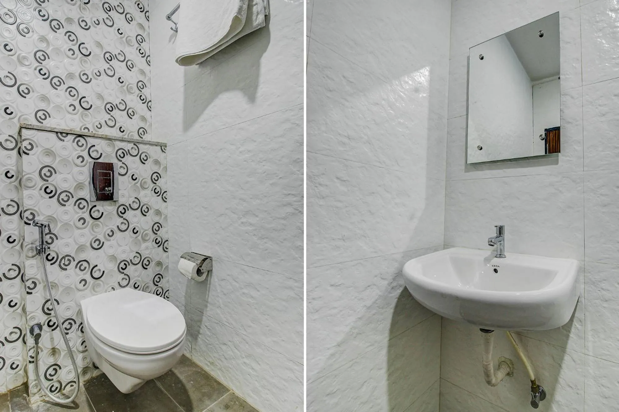 Bathroom in FabHotel W Grand Suites