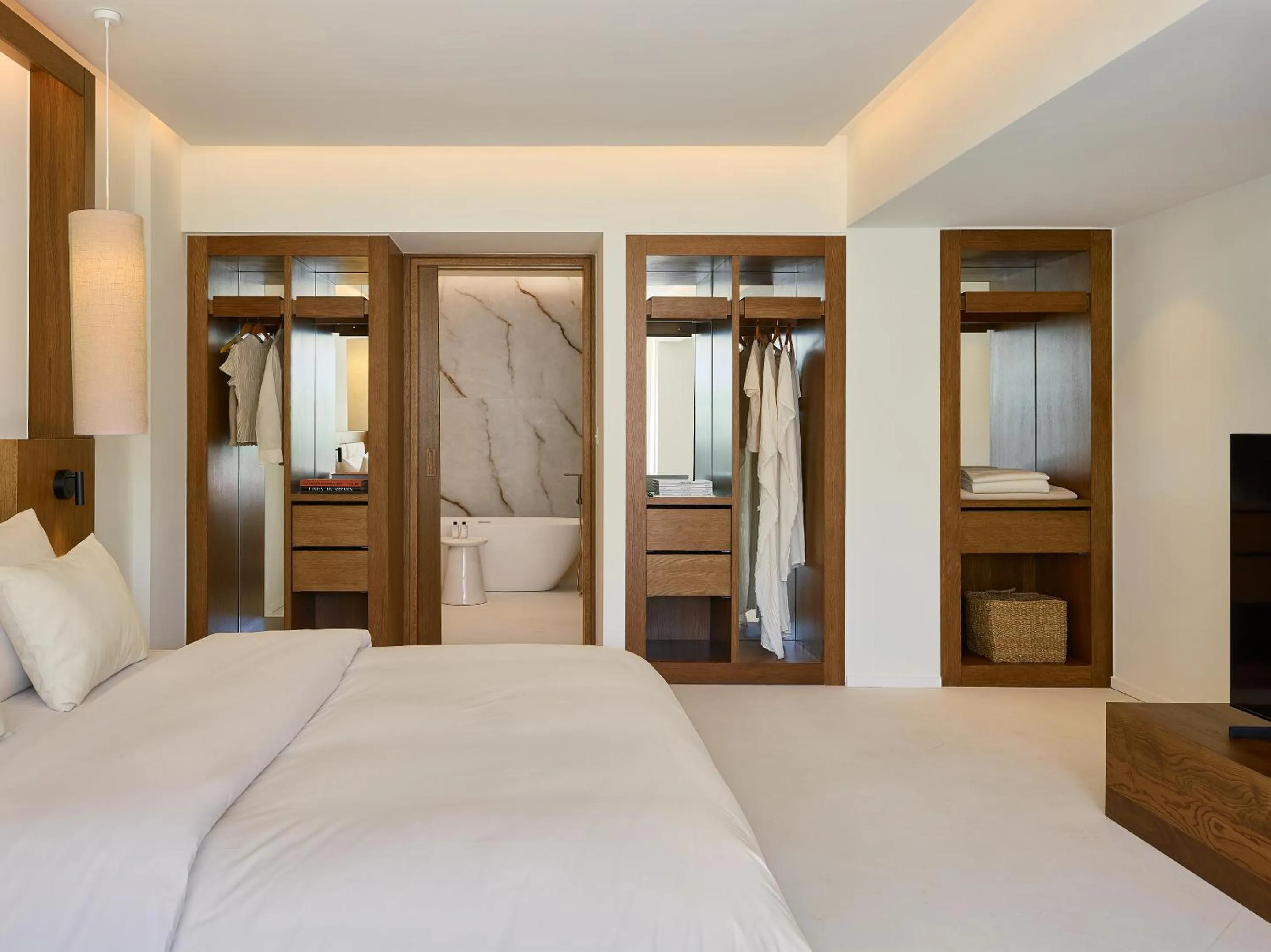 Bed in Amirandes, A Grecotel Resort to Live