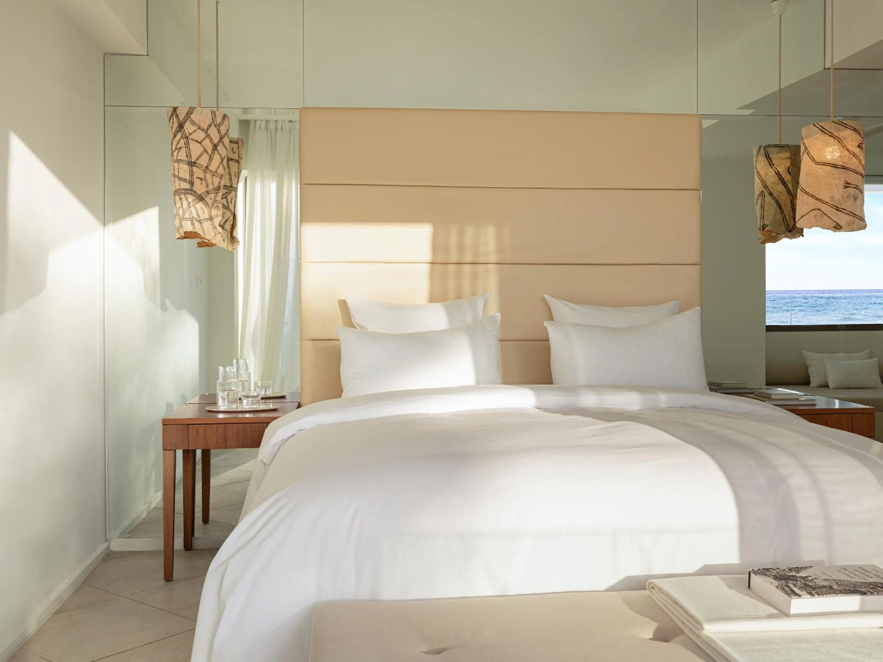 Bed in Amirandes, A Grecotel Resort to Live