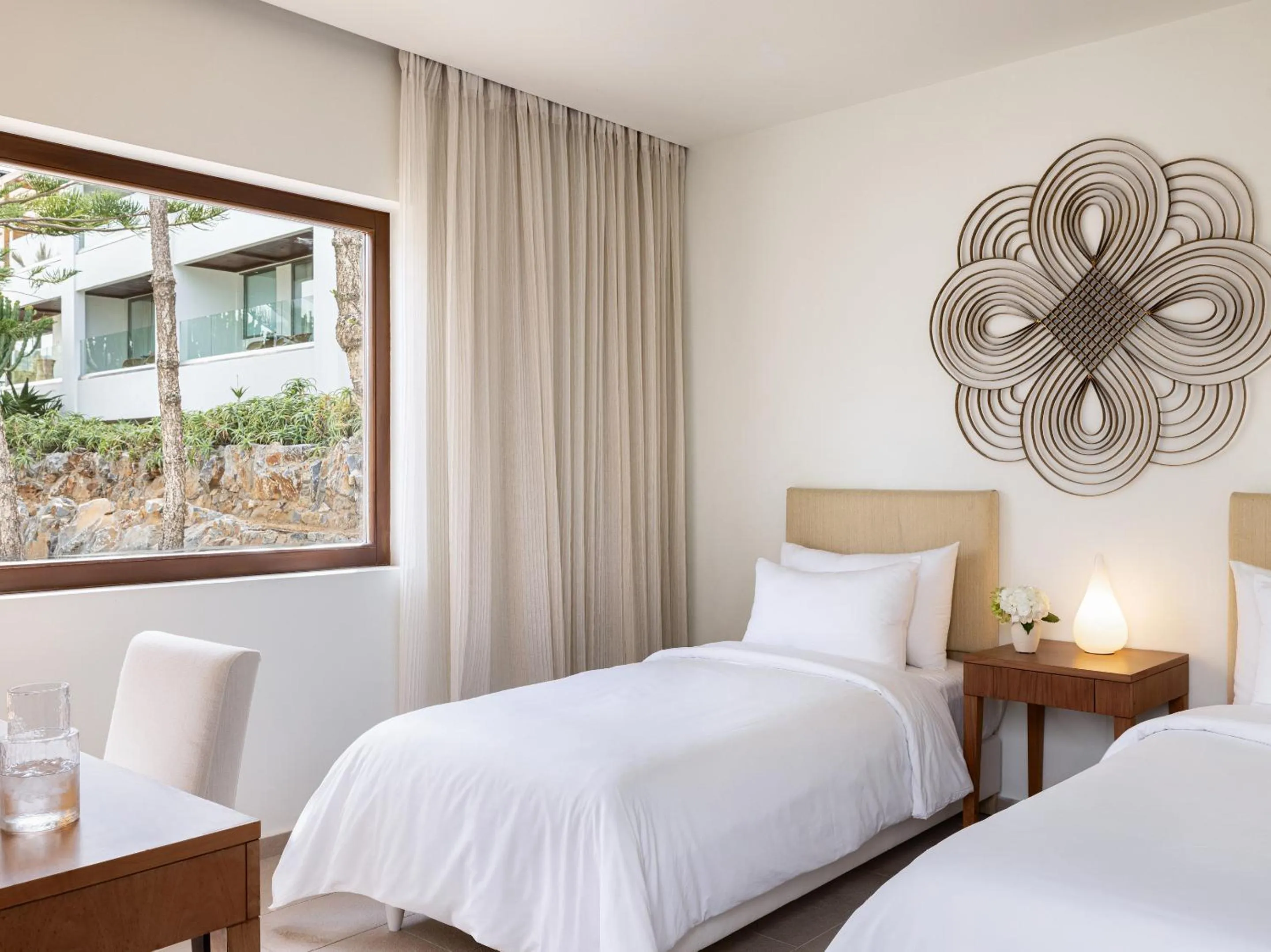 Bed in Amirandes, A Grecotel Resort to Live