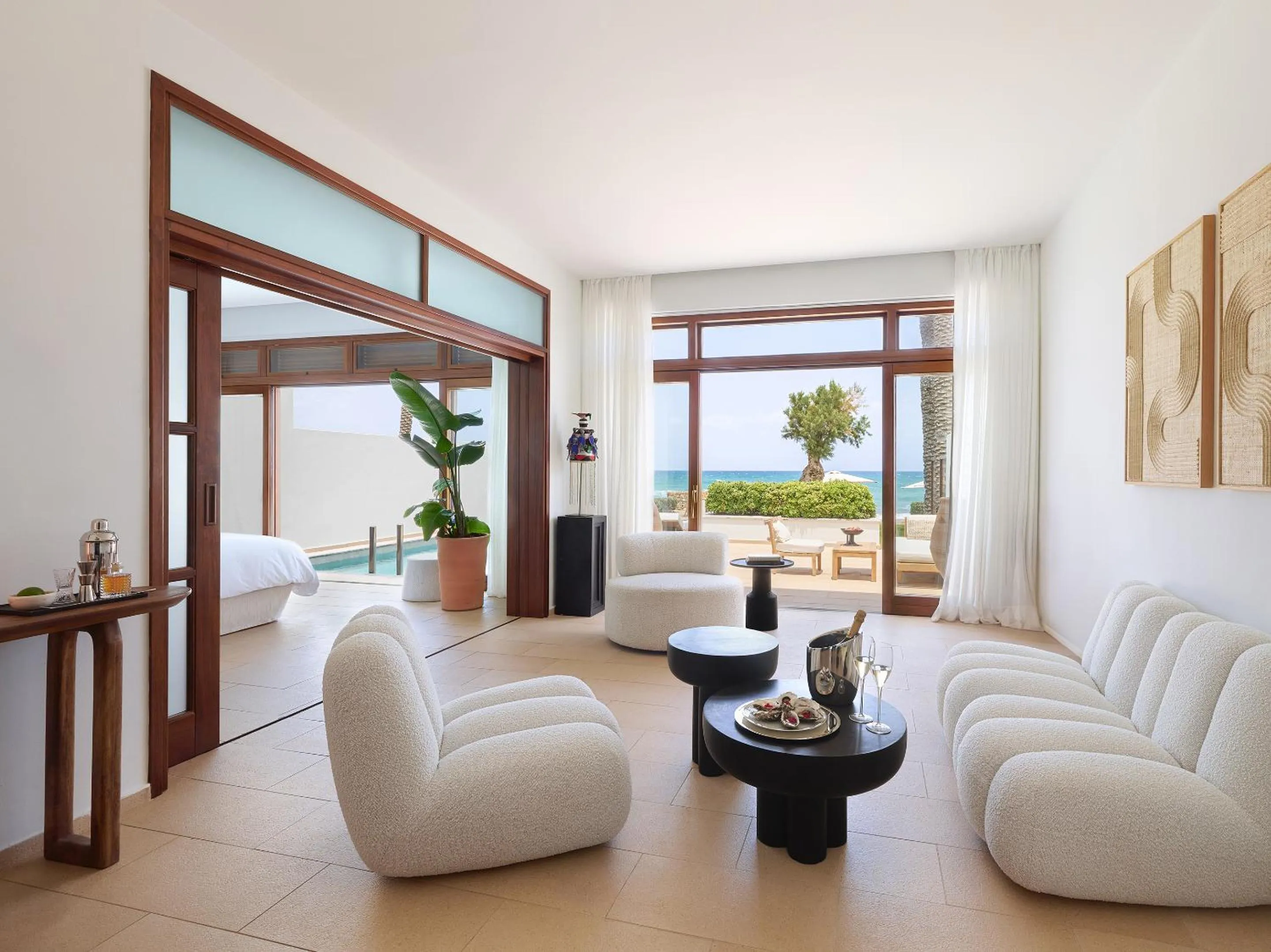 Living room in Amirandes, A Grecotel Resort to Live