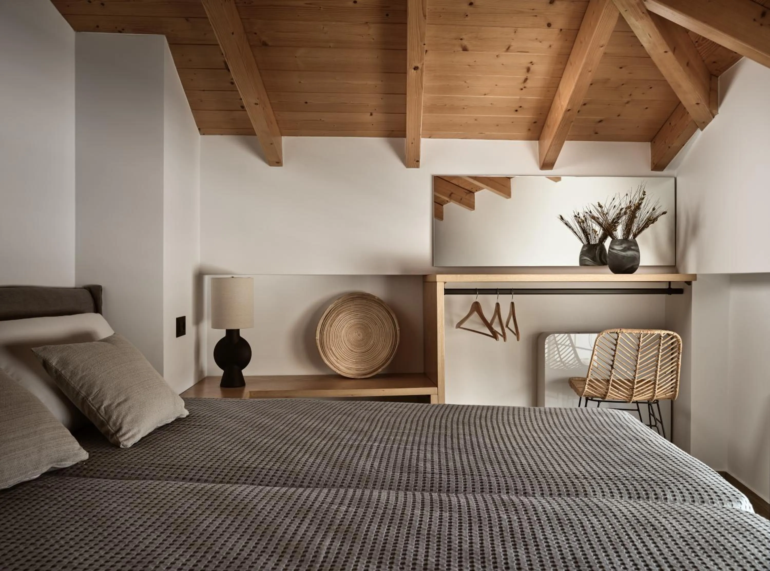 Bedroom, Bed in Giannoulis City Apartments