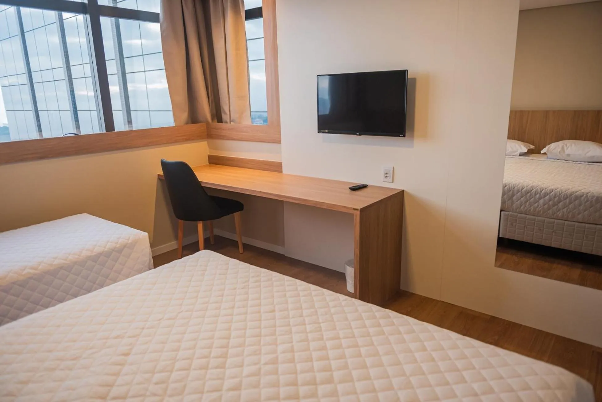 TV and multimedia, Bed in Dall'Onder Planalto Hotel Bento Gonçalves