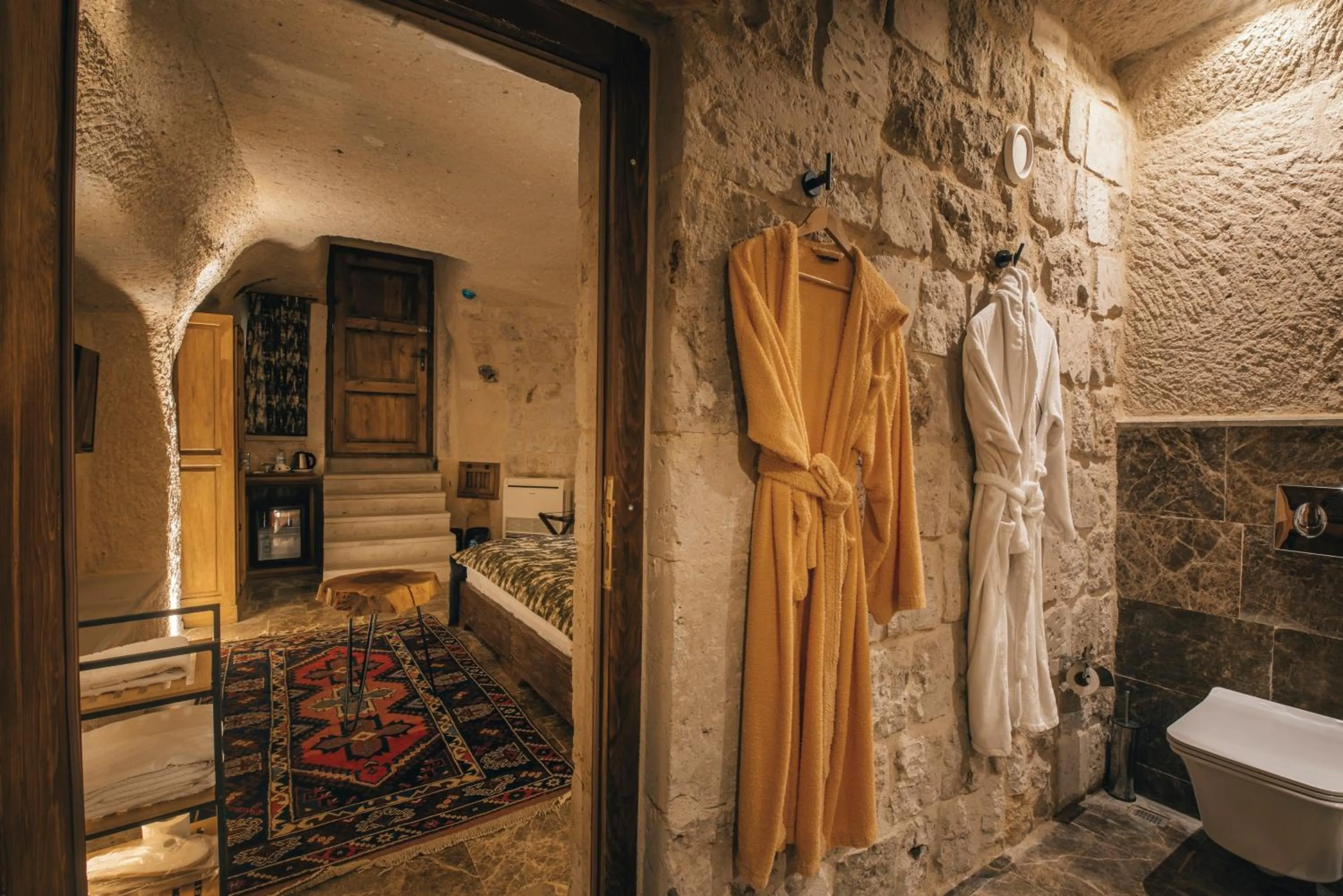 Bathroom in Harem Suites Cappadocia