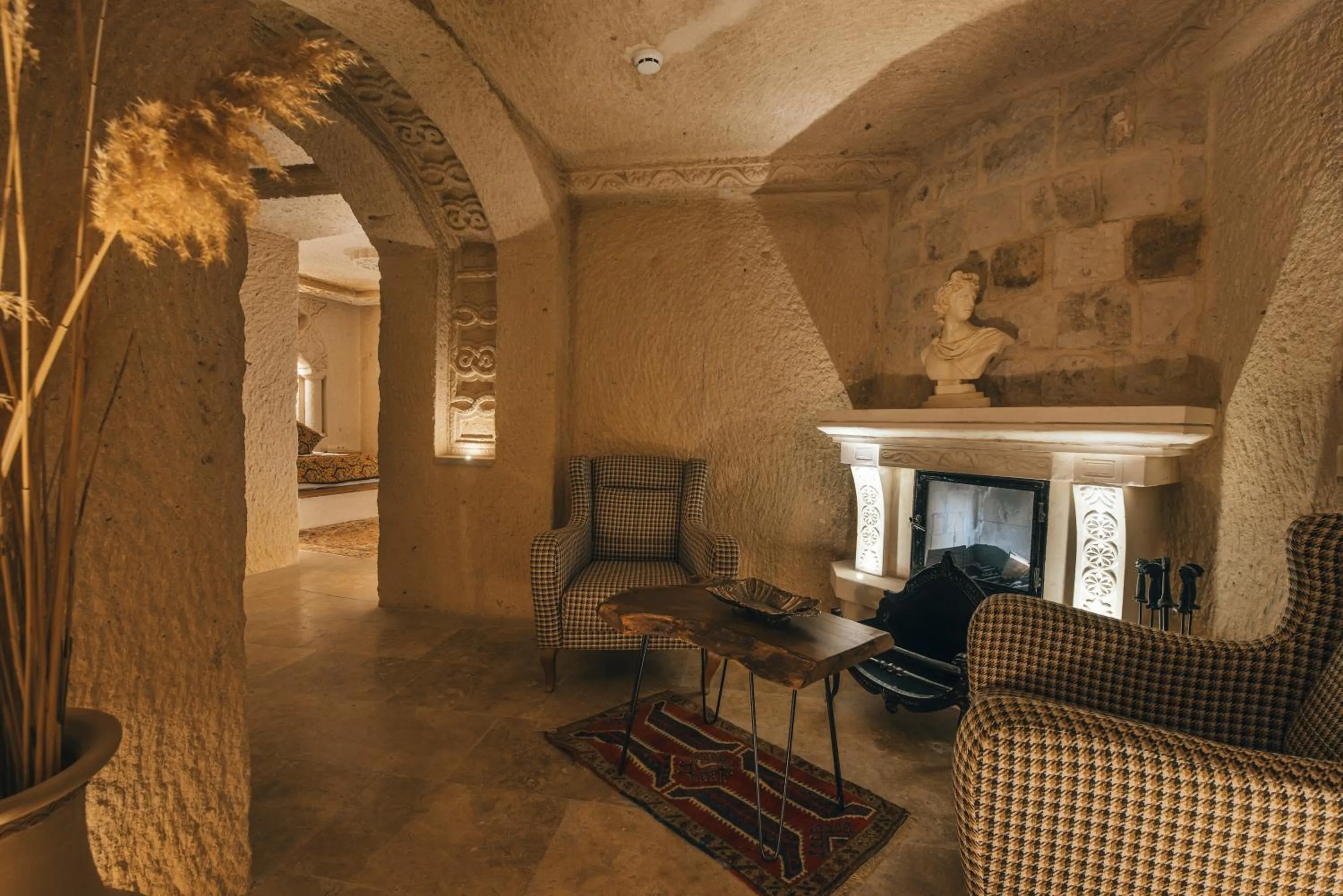 Seating area in Harem Suites Cappadocia