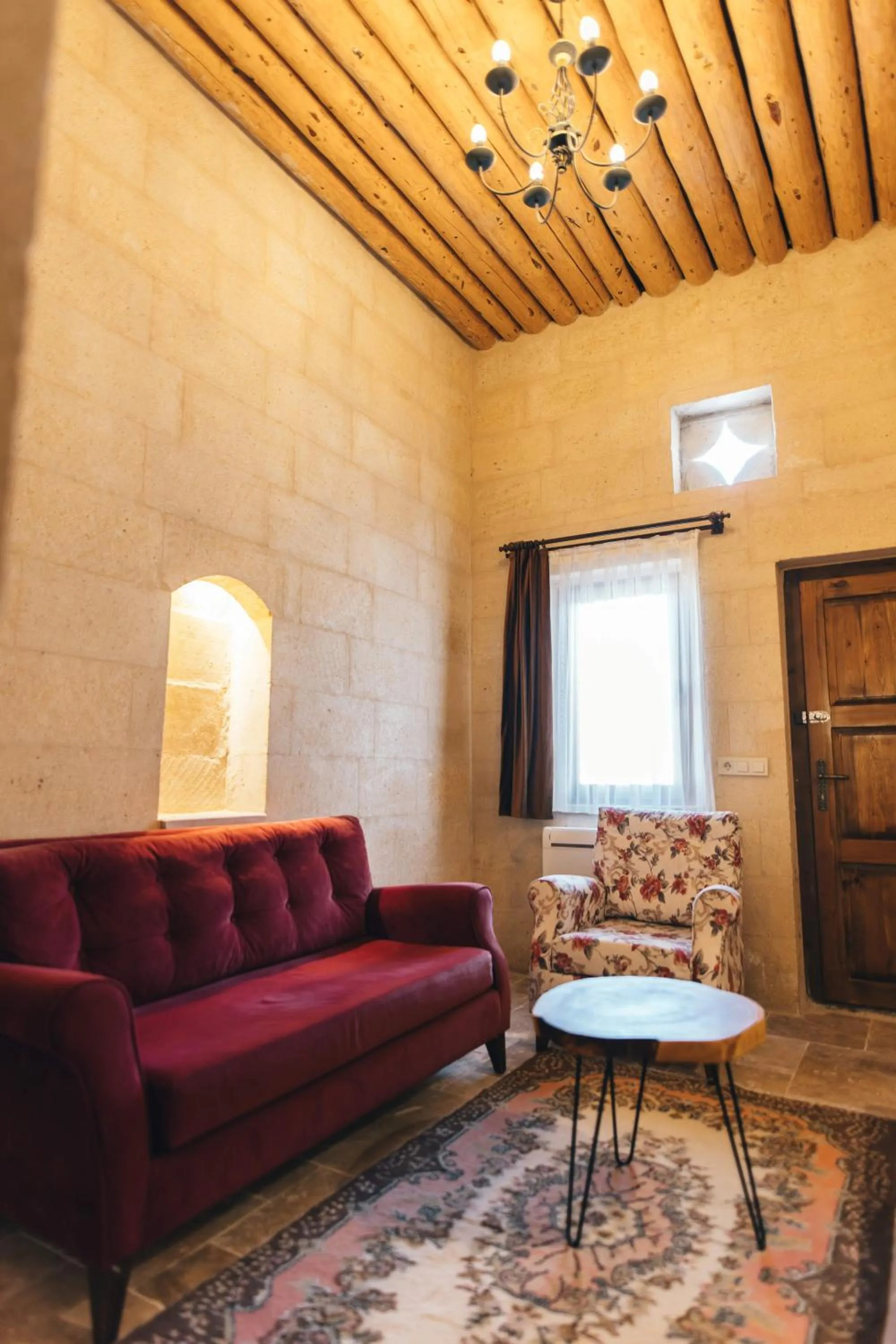 Seating area in Harem Suites Cappadocia