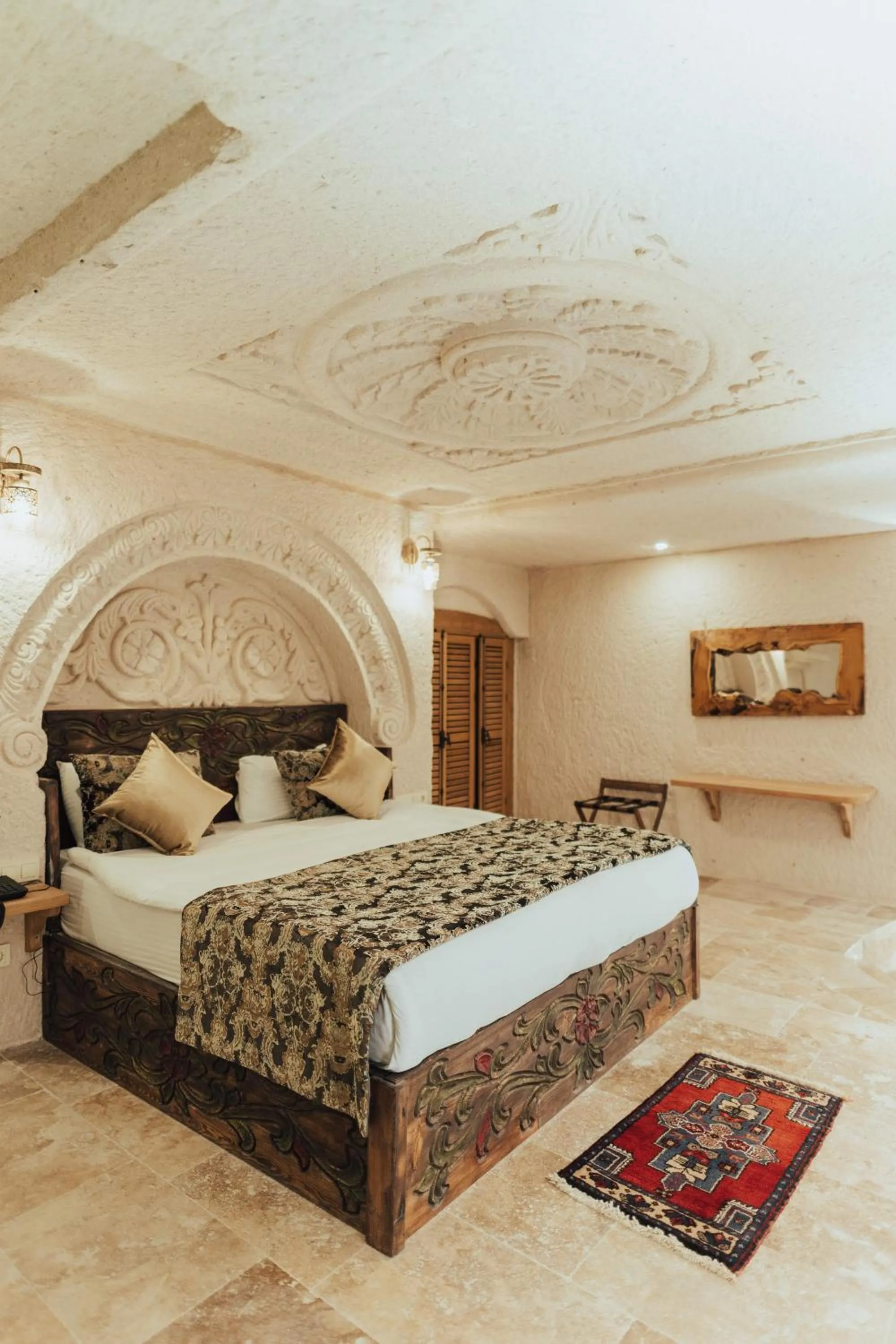 Bedroom, Bed in Harem Suites Cappadocia