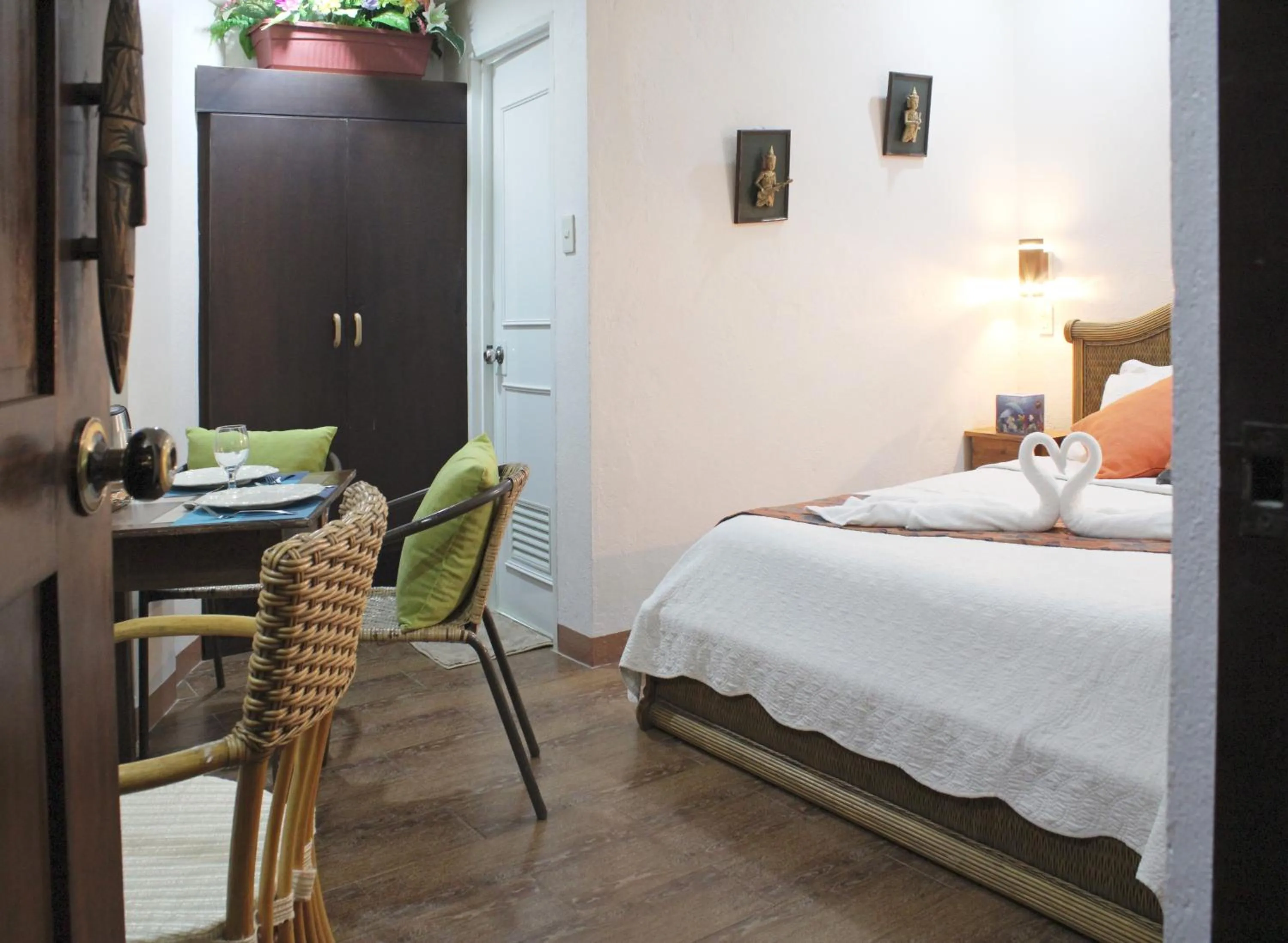 Bed in Balaibinda Lodge