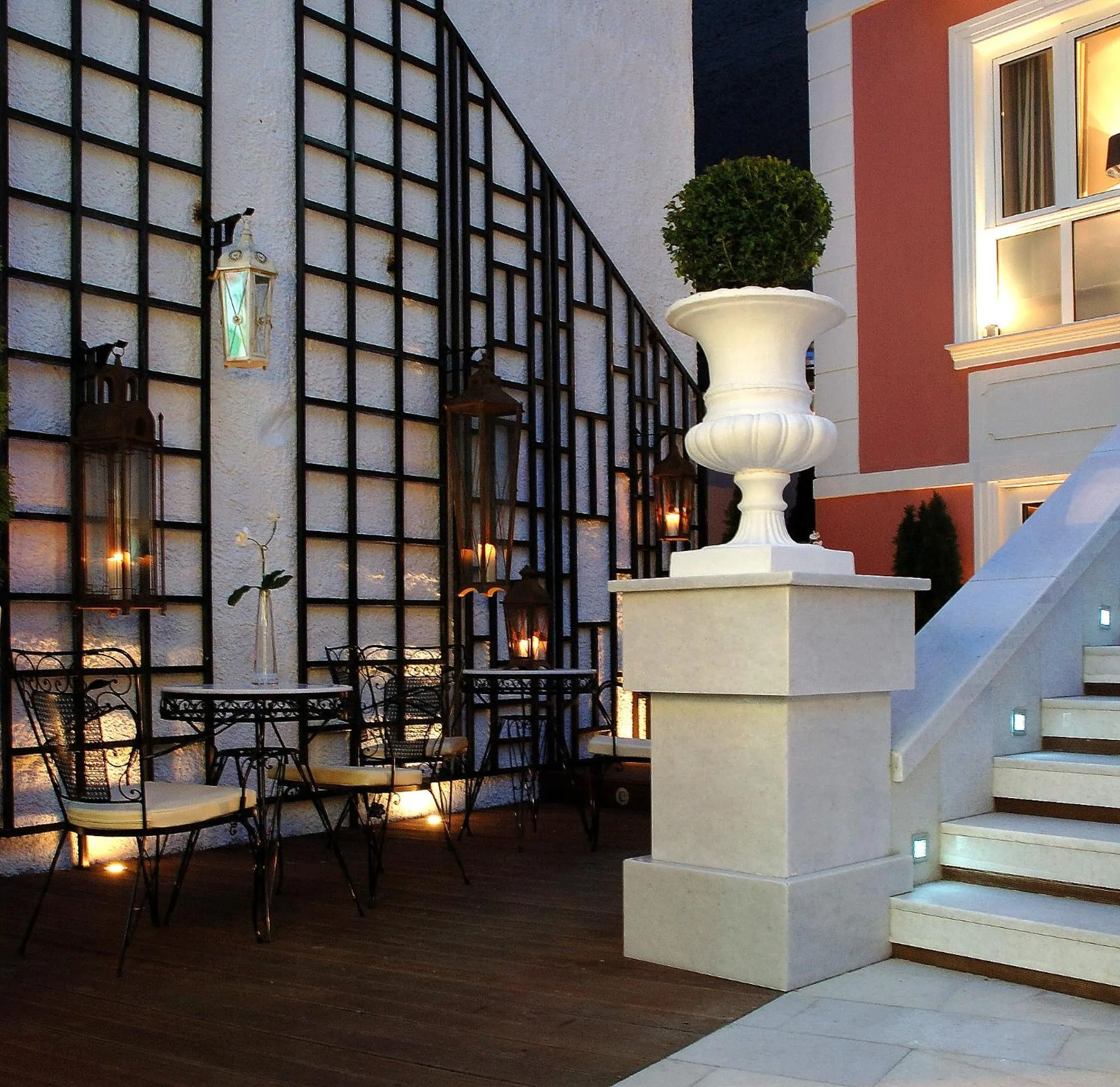 Patio in Andromeda Boutique Hotel