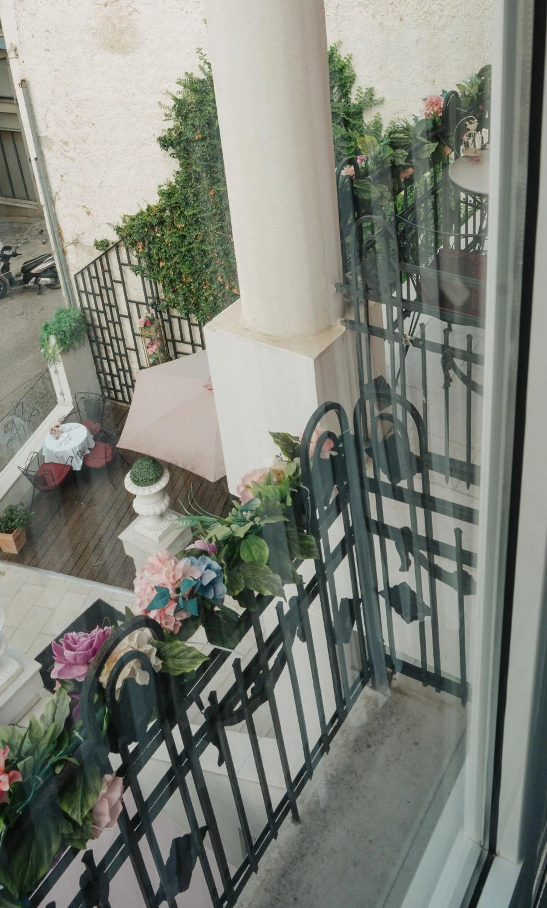 Garden view in Andromeda Boutique Hotel