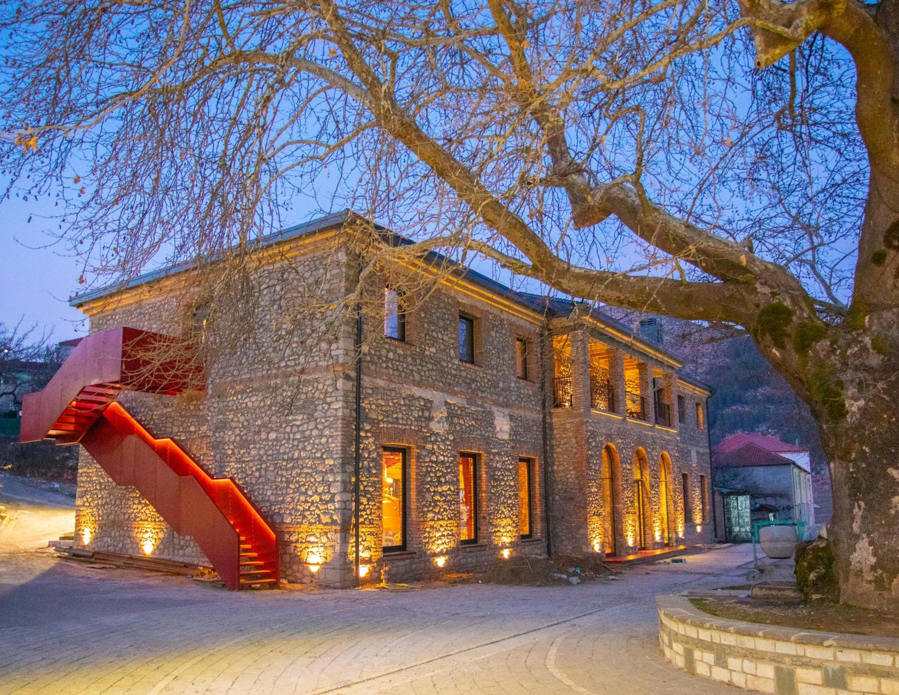 Property building in Melesin Distillery