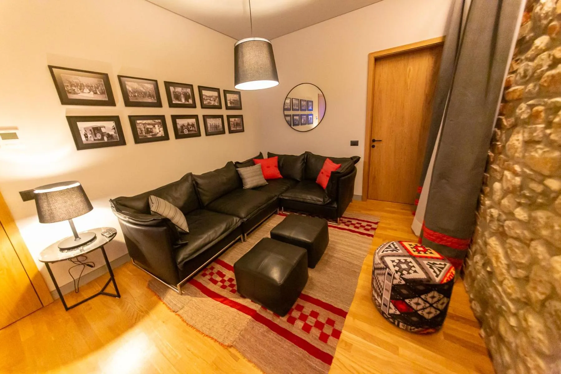 Living room in Melesin Distillery