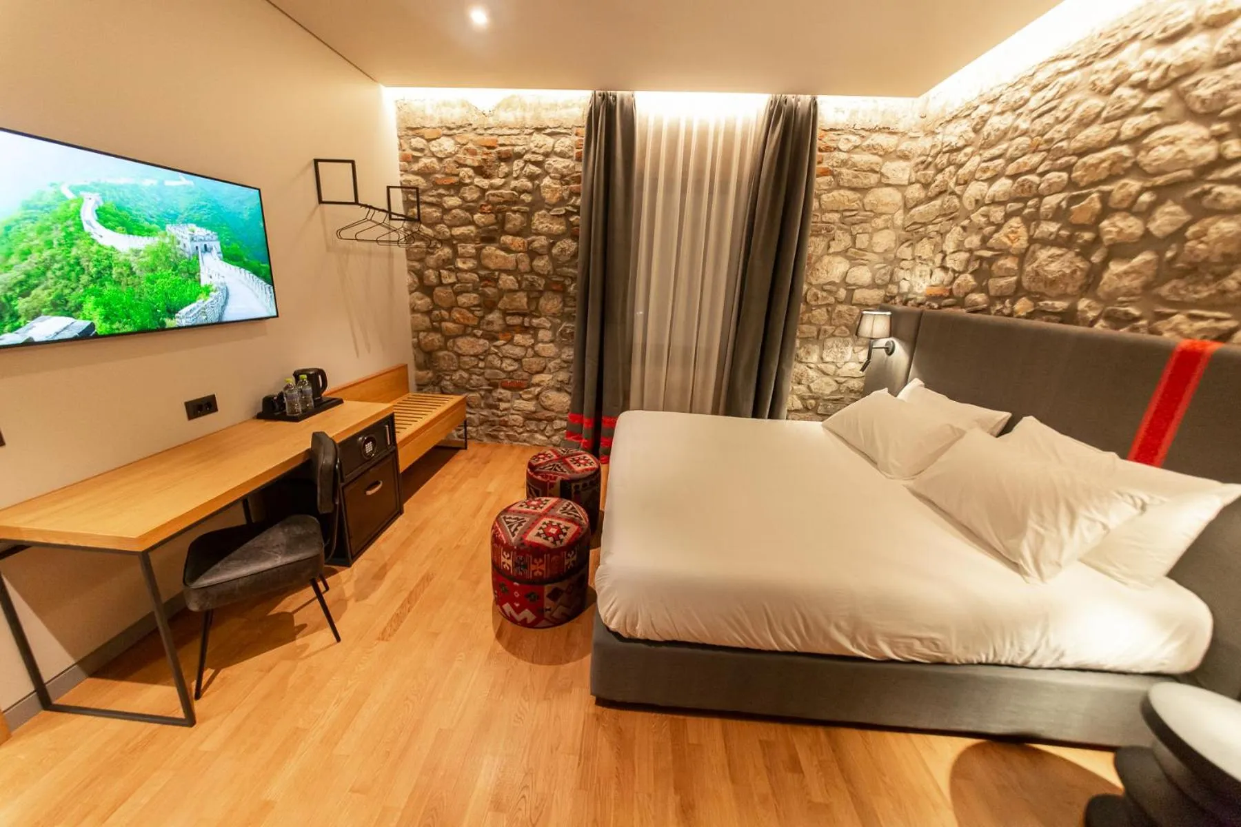 Bed in Melesin Distillery