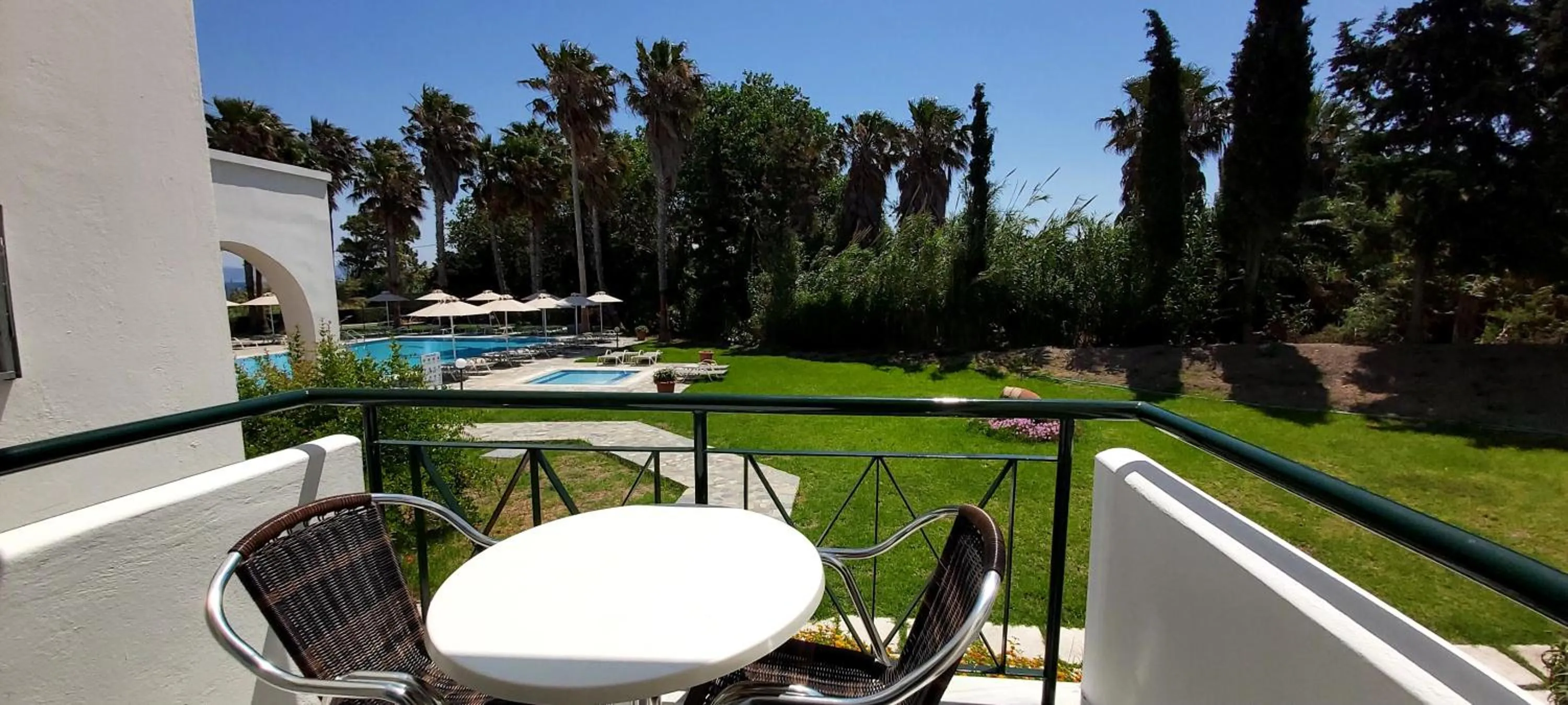 Balcony/Terrace in Andromeda Hotel Apartments