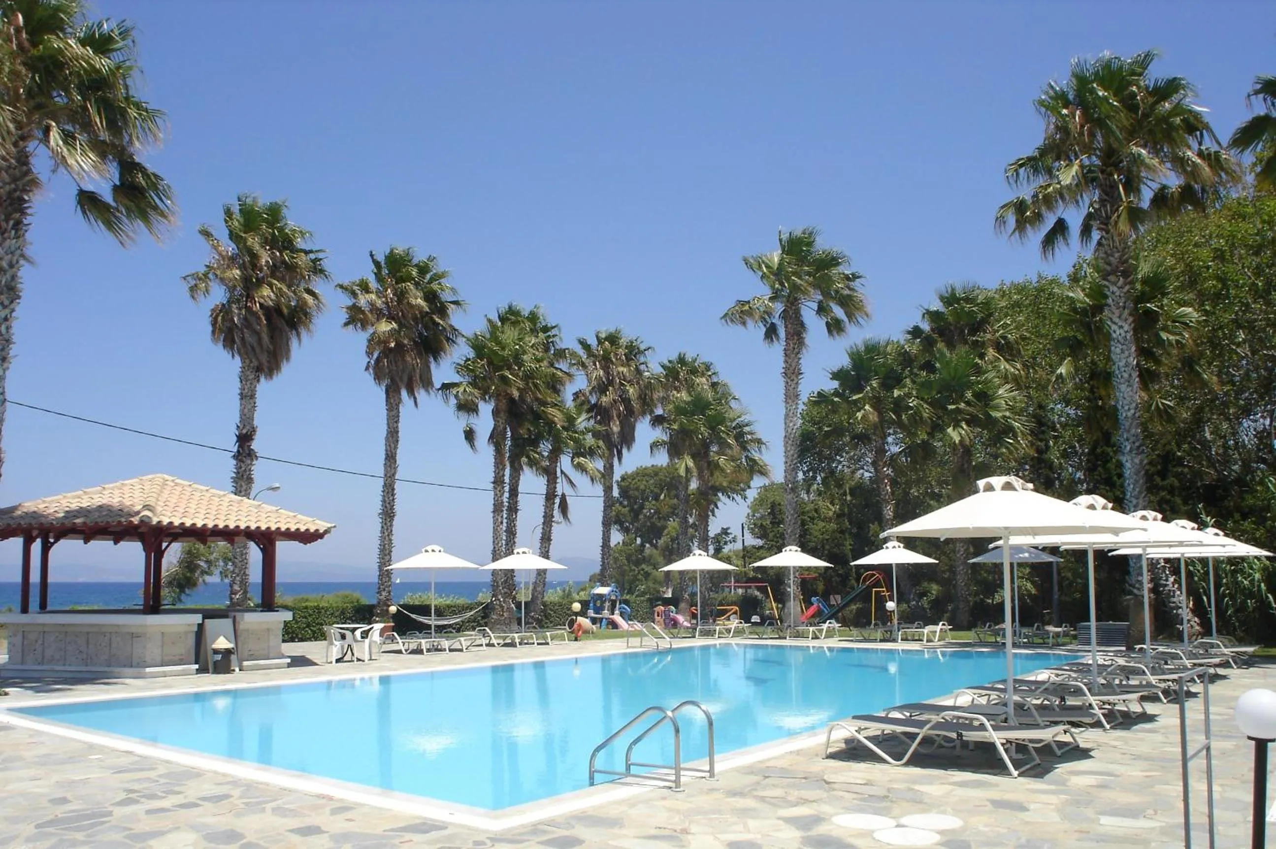 Swimming pool in Andromeda Hotel Apartments