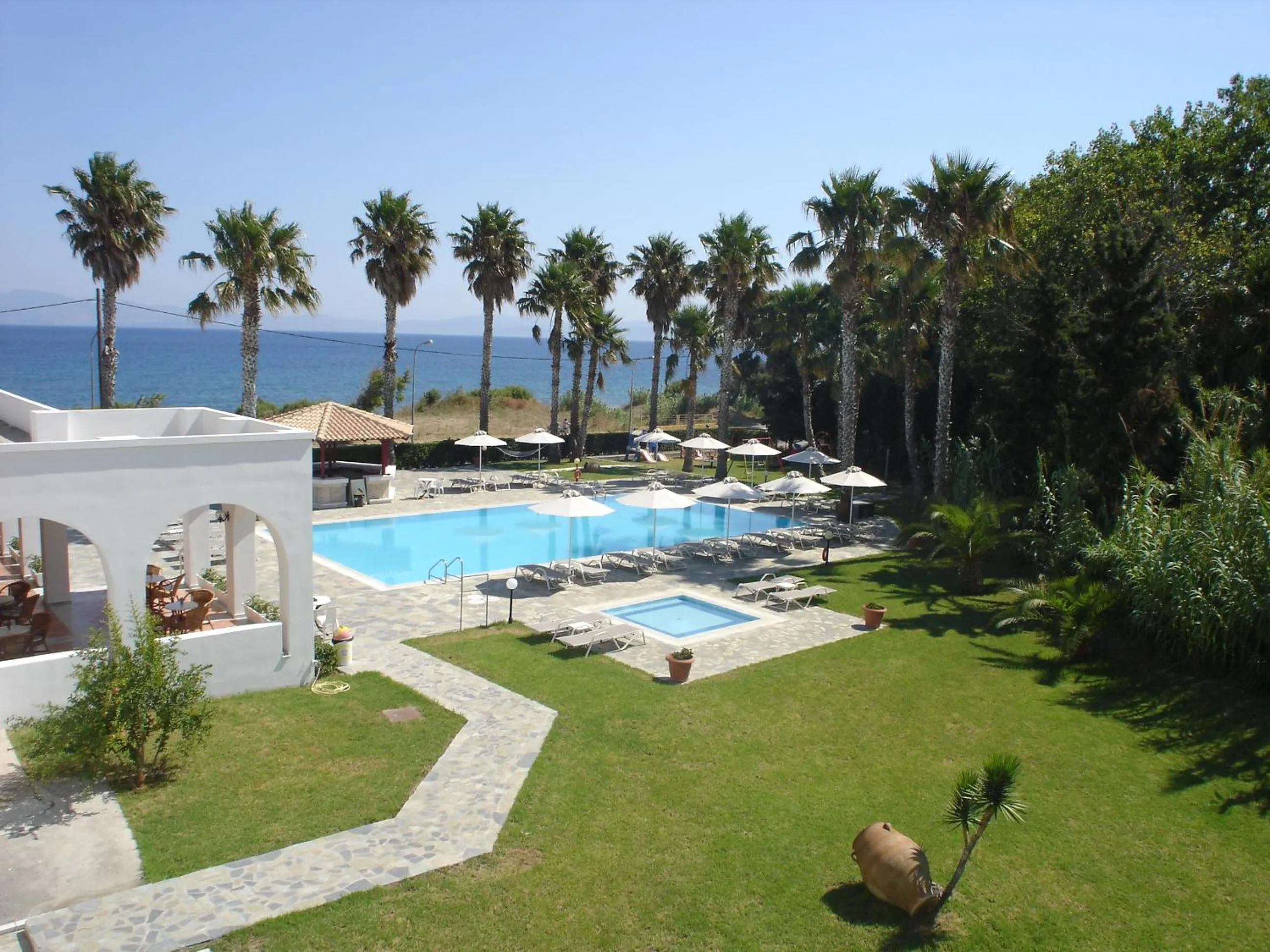 Pool view in Andromeda Hotel Apartments