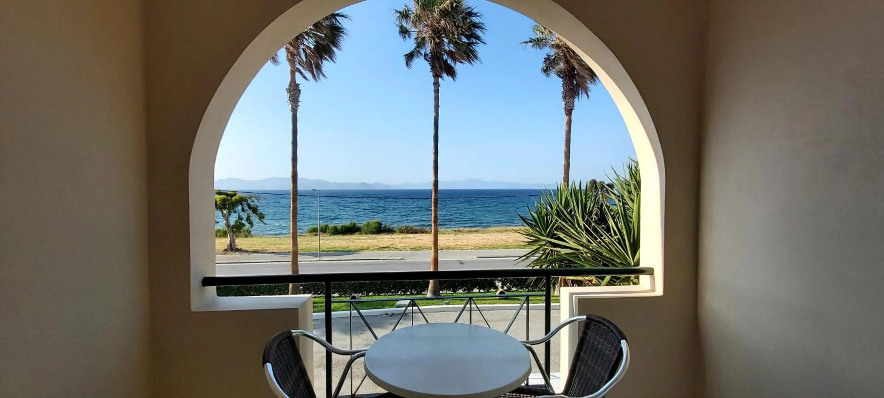 Sea view in Andromeda Hotel Apartments