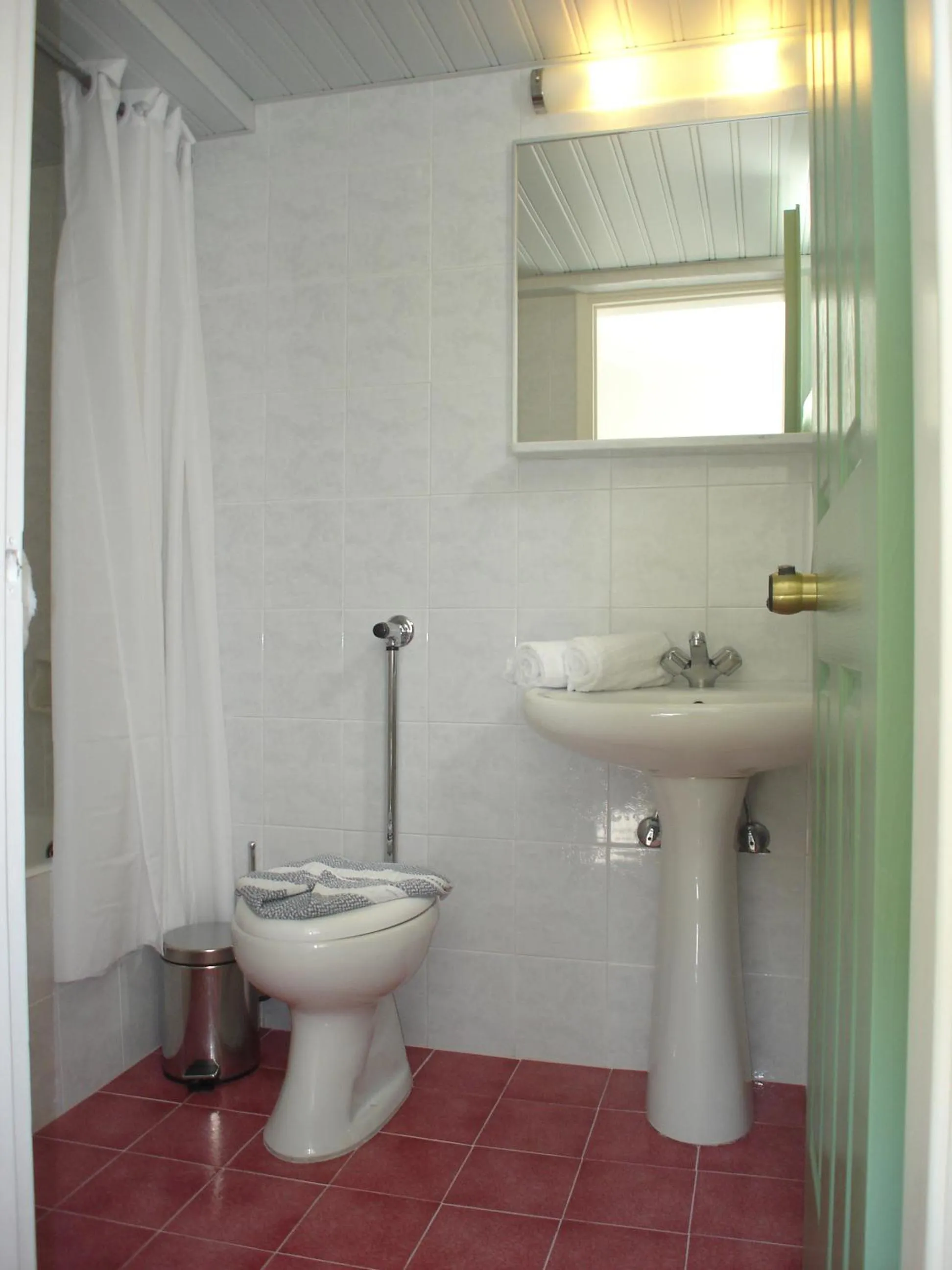 Bathroom in Andromeda Hotel Apartments