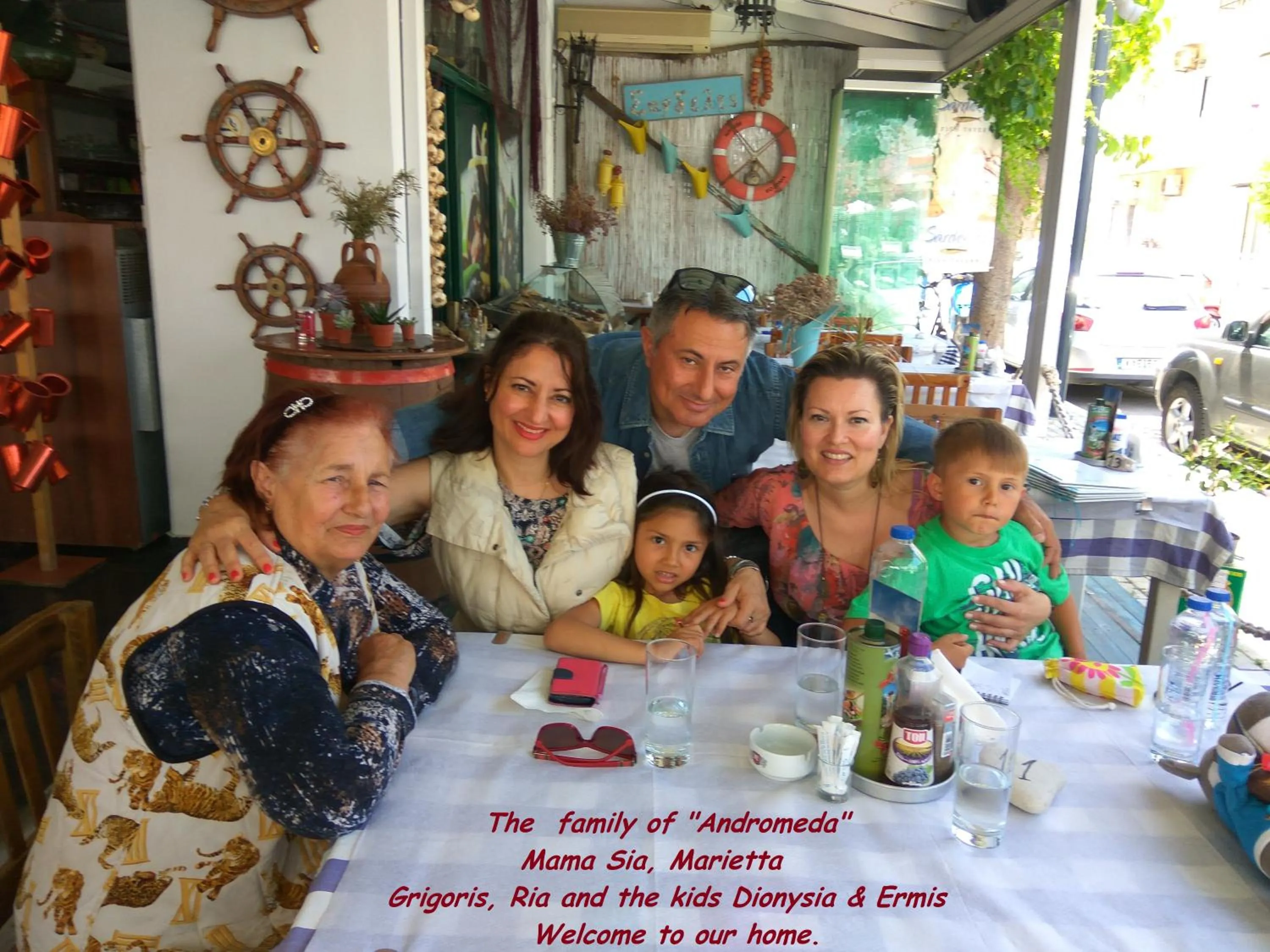 Family in Andromeda Hotel Apartments