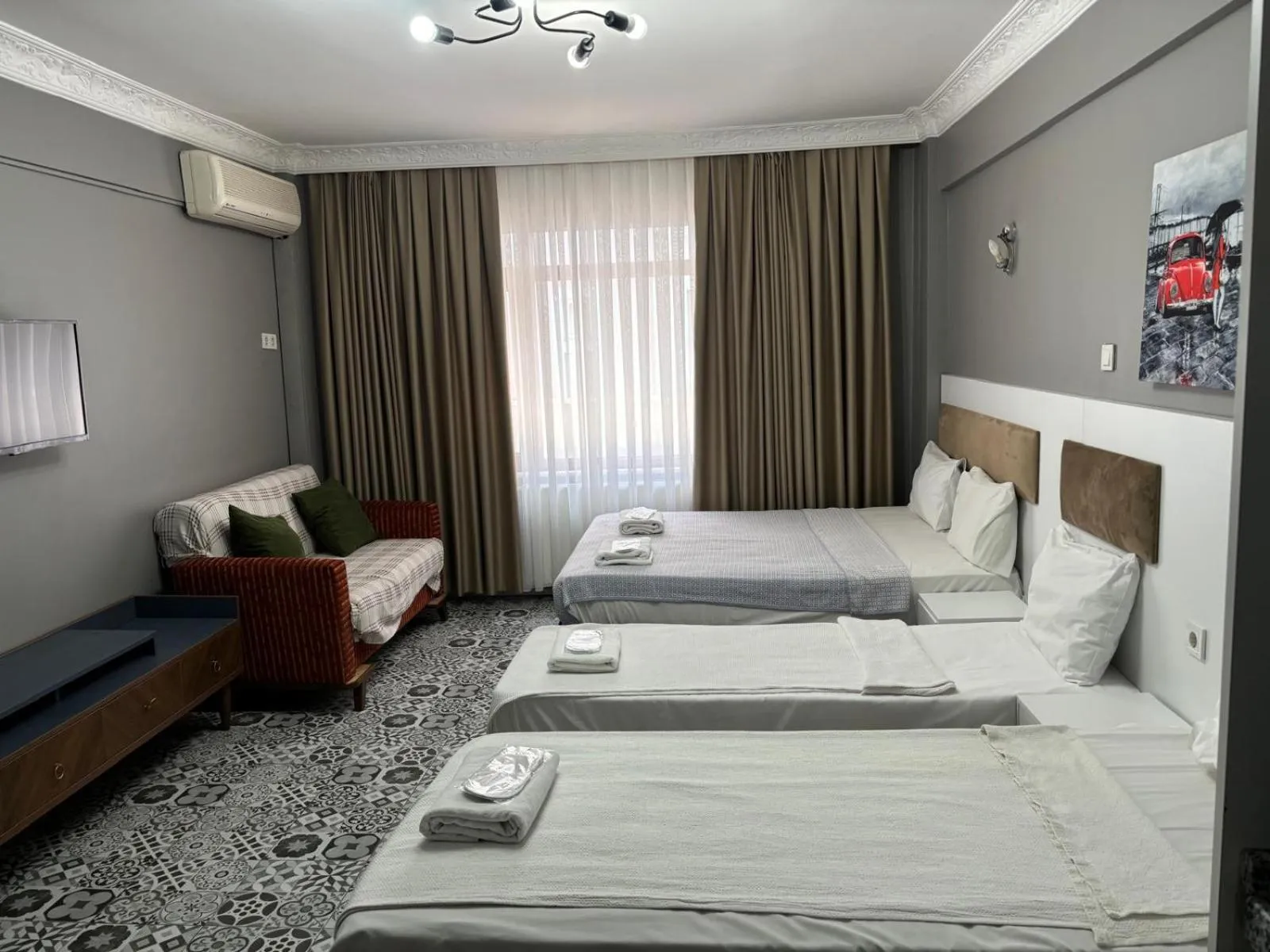 Bed in Mara Suite Taxim