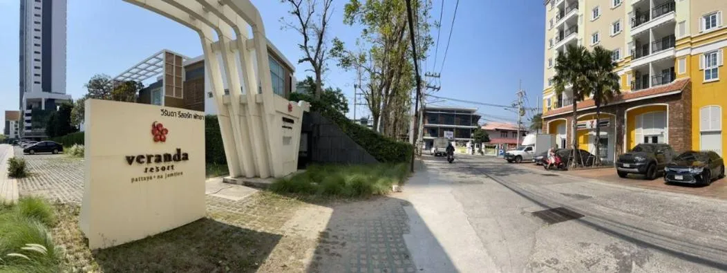 Property building in Family Suite Sea view 2Bedroom at Veranda Residence Pattaya