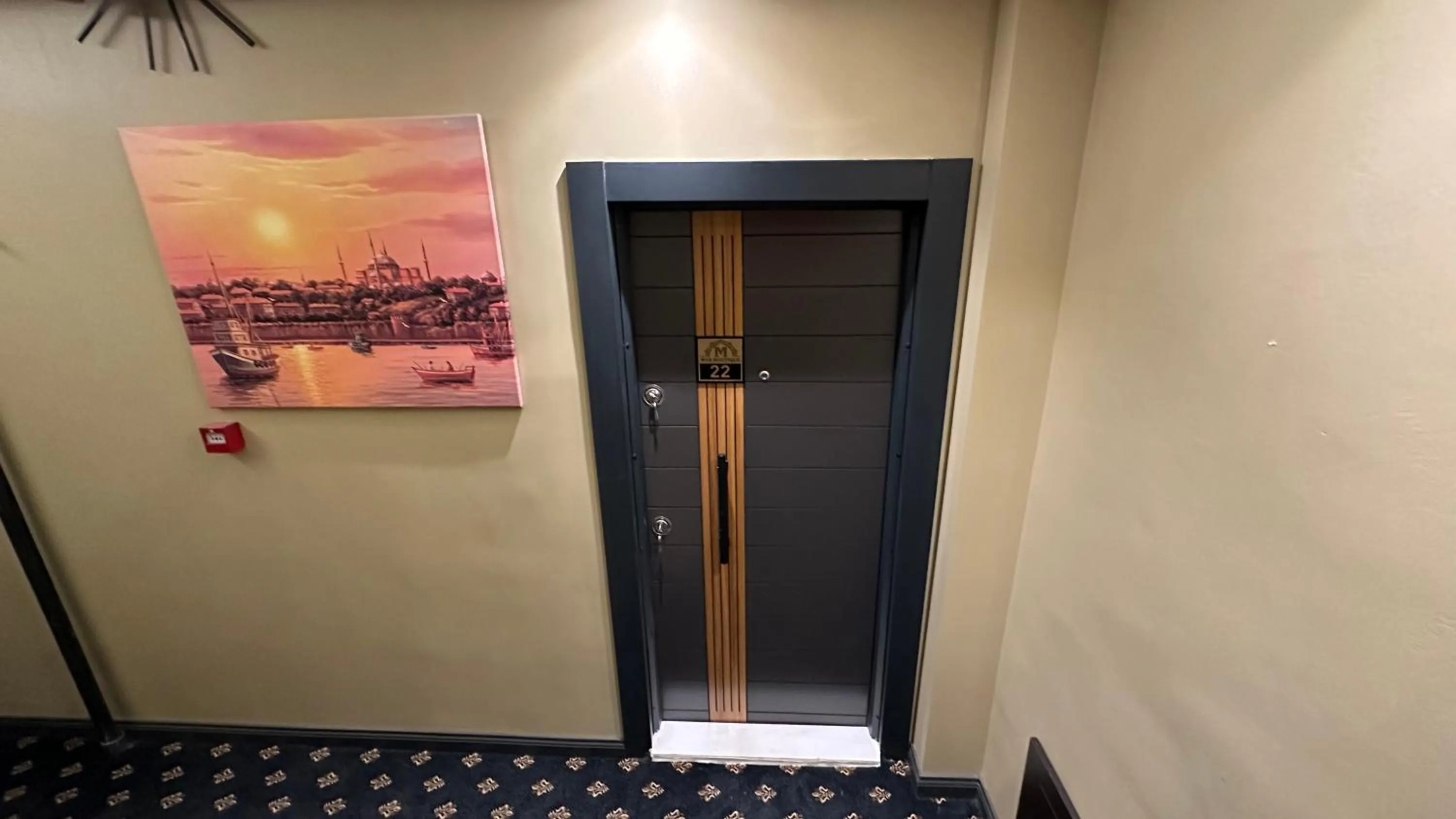 Decorative detail in Mar Boutique Apartment