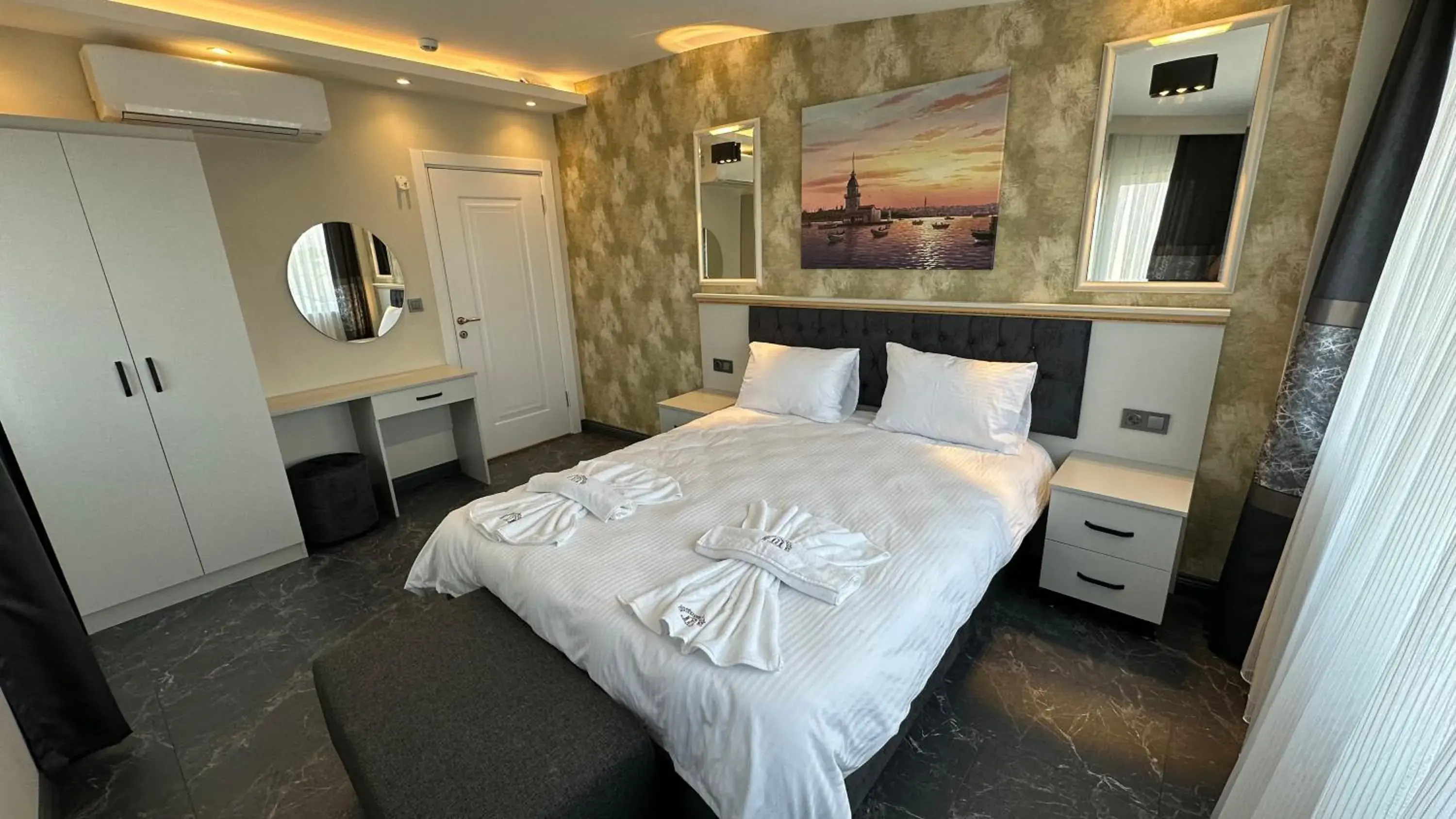 Bed in Mar Boutique Apartment Bed in Mar Boutique Apartment