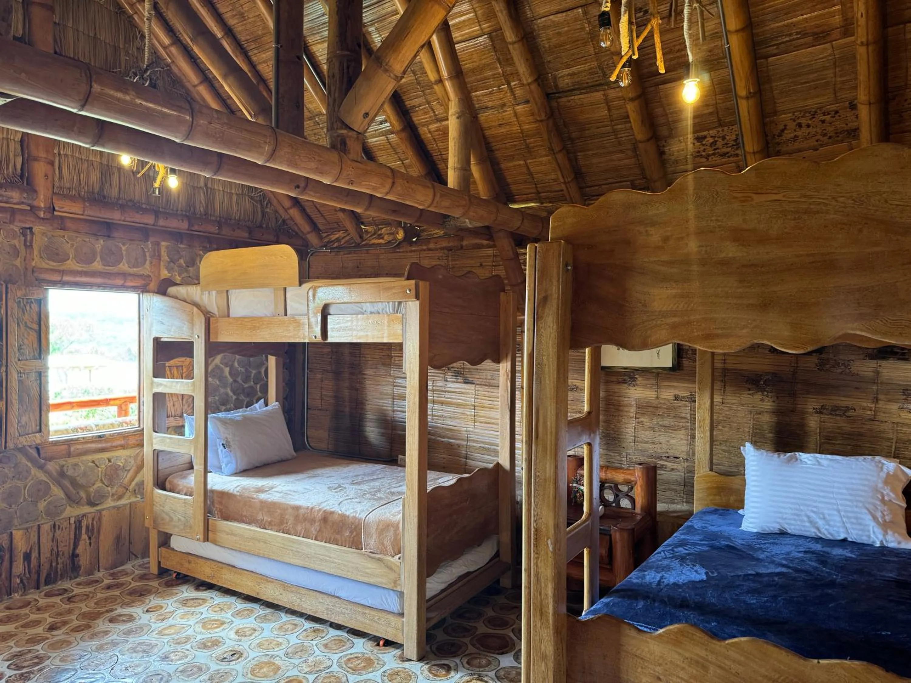 Bedroom, Bed in Jardin de los Silleteros Agro Parque Hotel