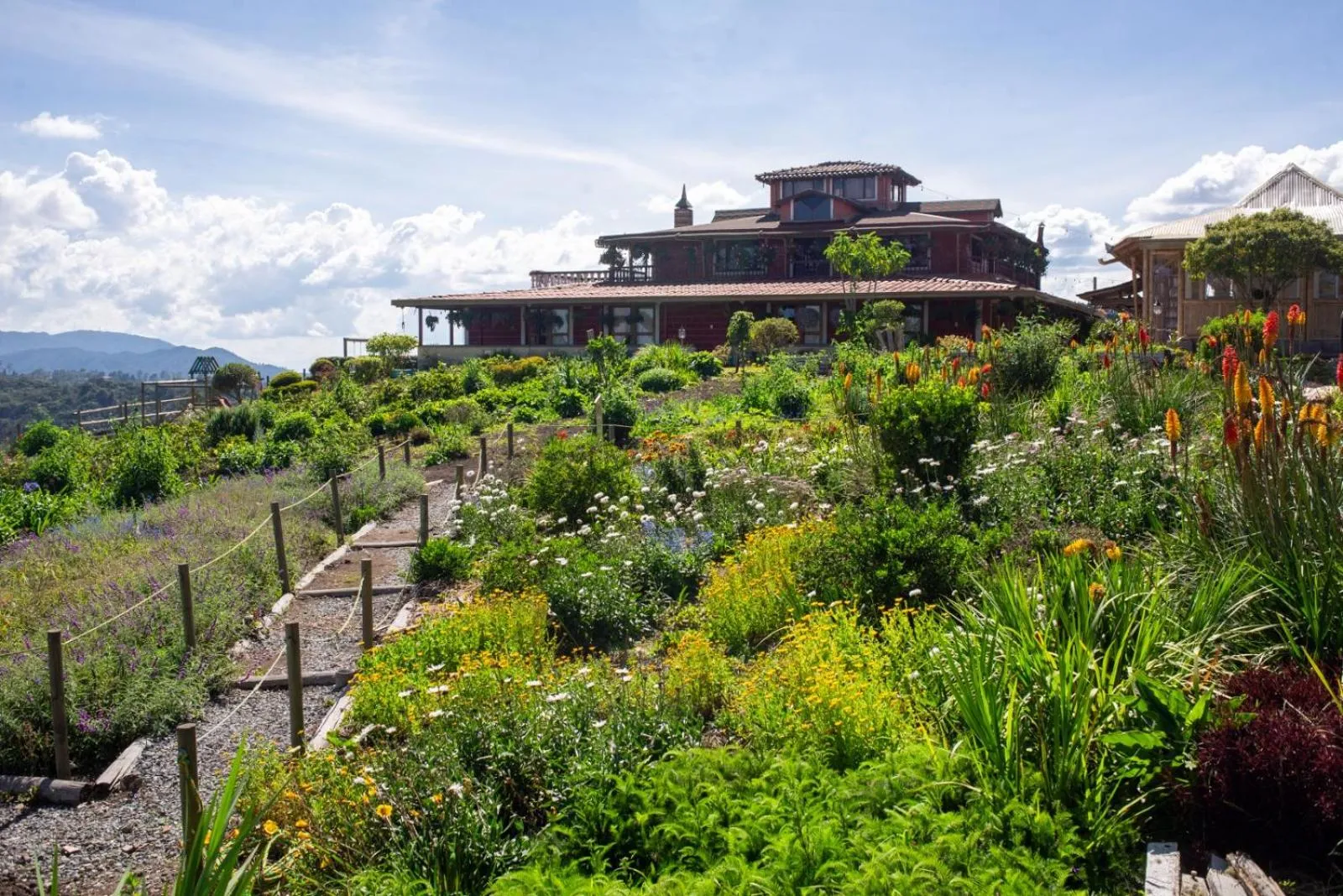 Garden in Jardin de los Silleteros Agro Parque Hotel