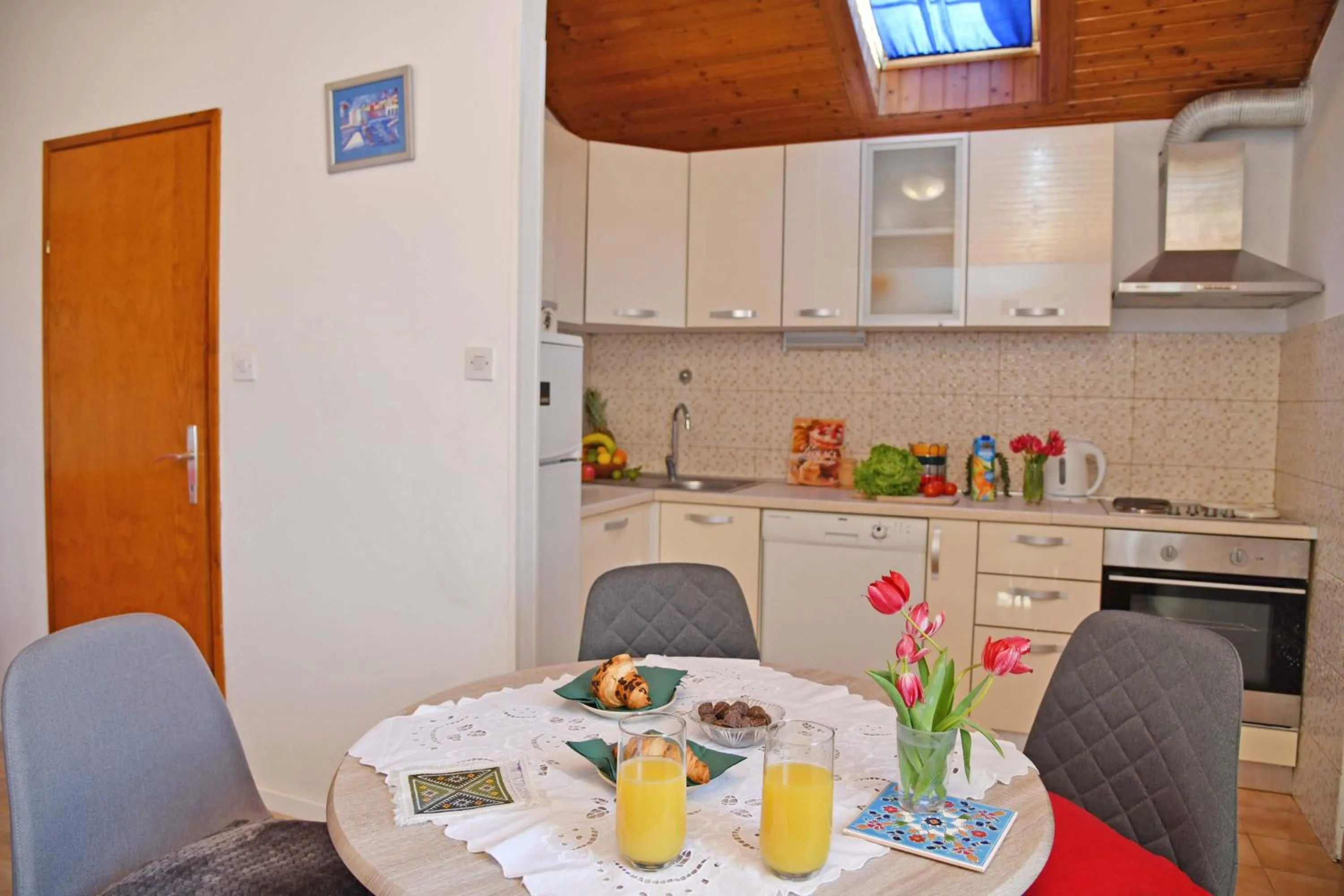 Kitchen or kitchenette in Apartments Mila