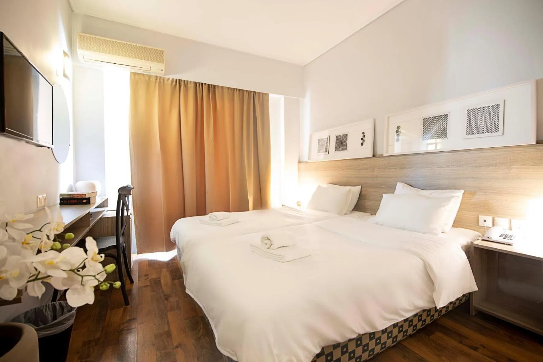 Photo of the whole room, Bed in Galaxy Hotel