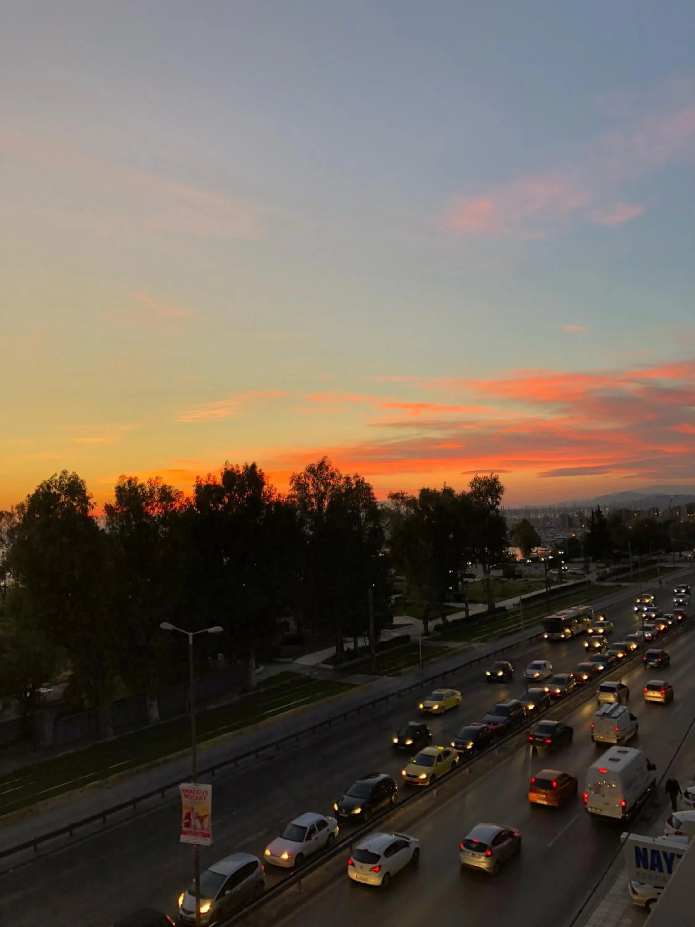 Street view in Galaxy Hotel