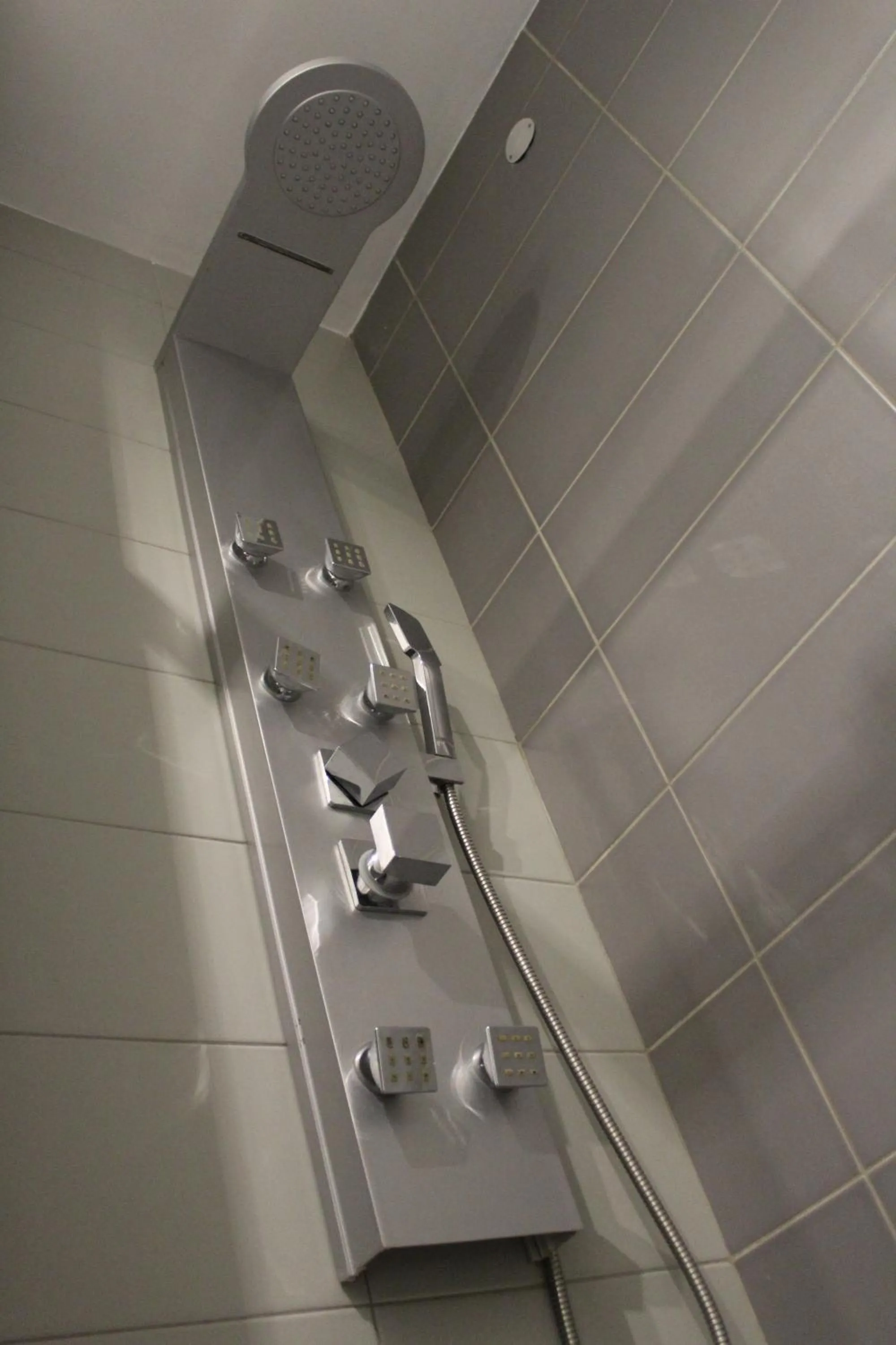 Shower in Galaxy Hotel
