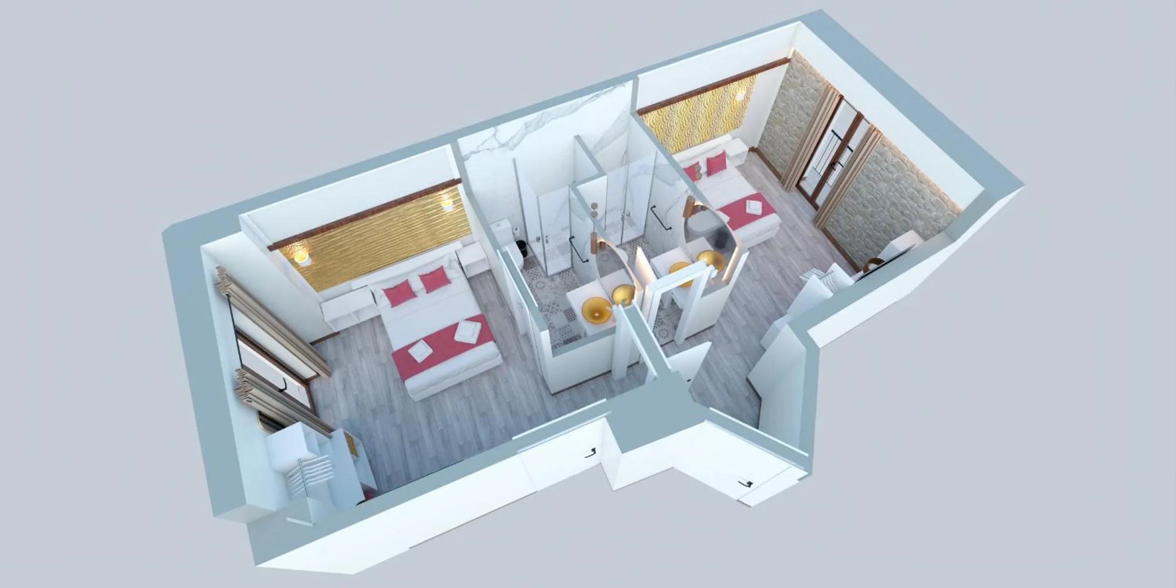 Bedroom in HOTEL FUENTE REDONDA LUXURY