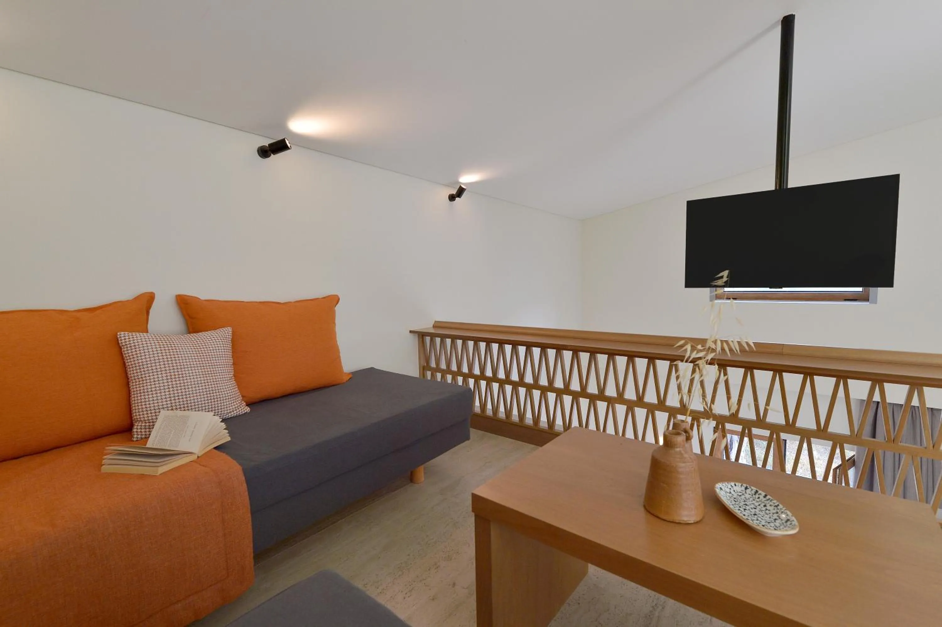 Living room in Aktaion Beach Boutique Hotel & Spa