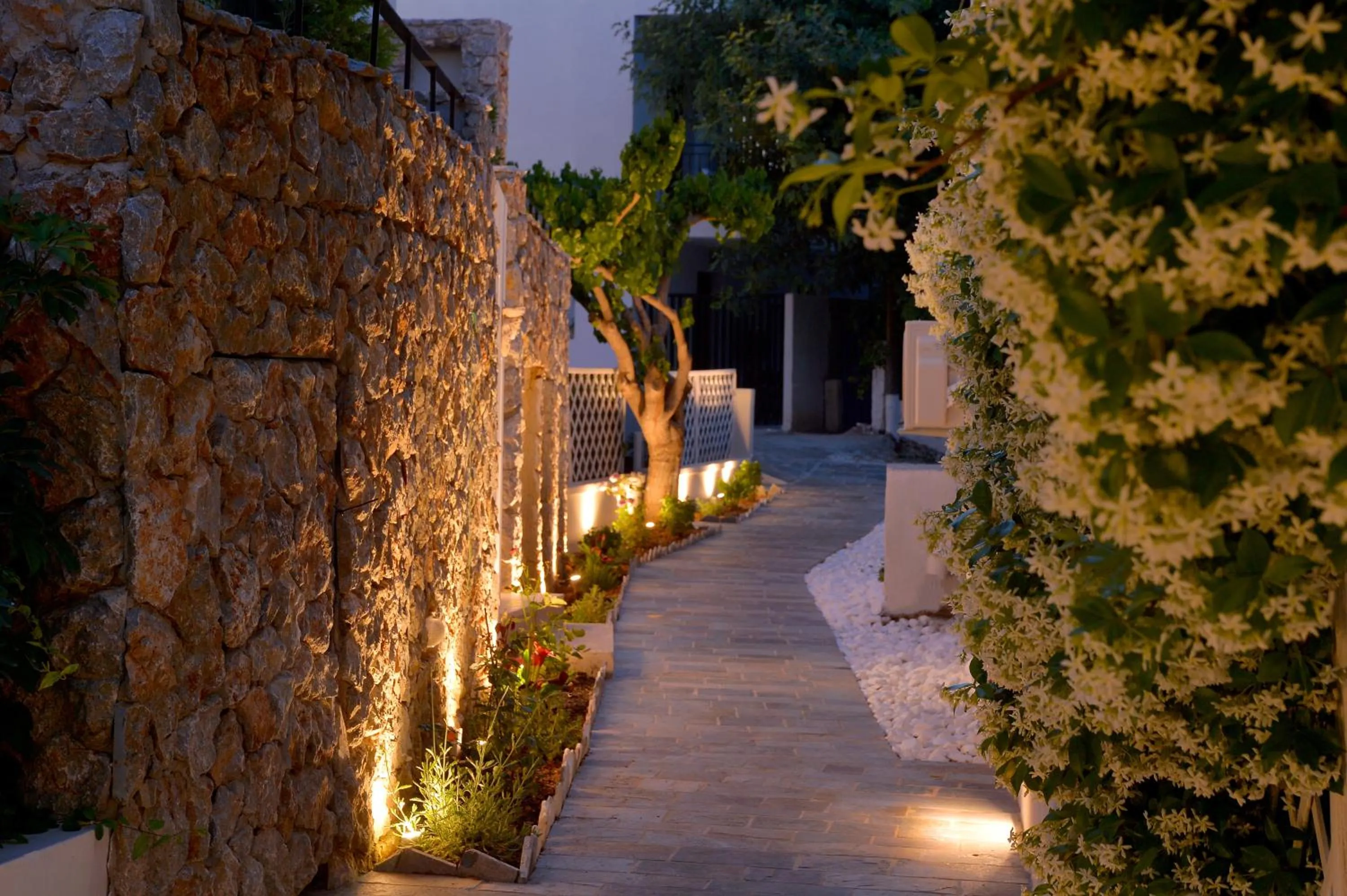Garden in Aktaion Beach Boutique Hotel & Spa