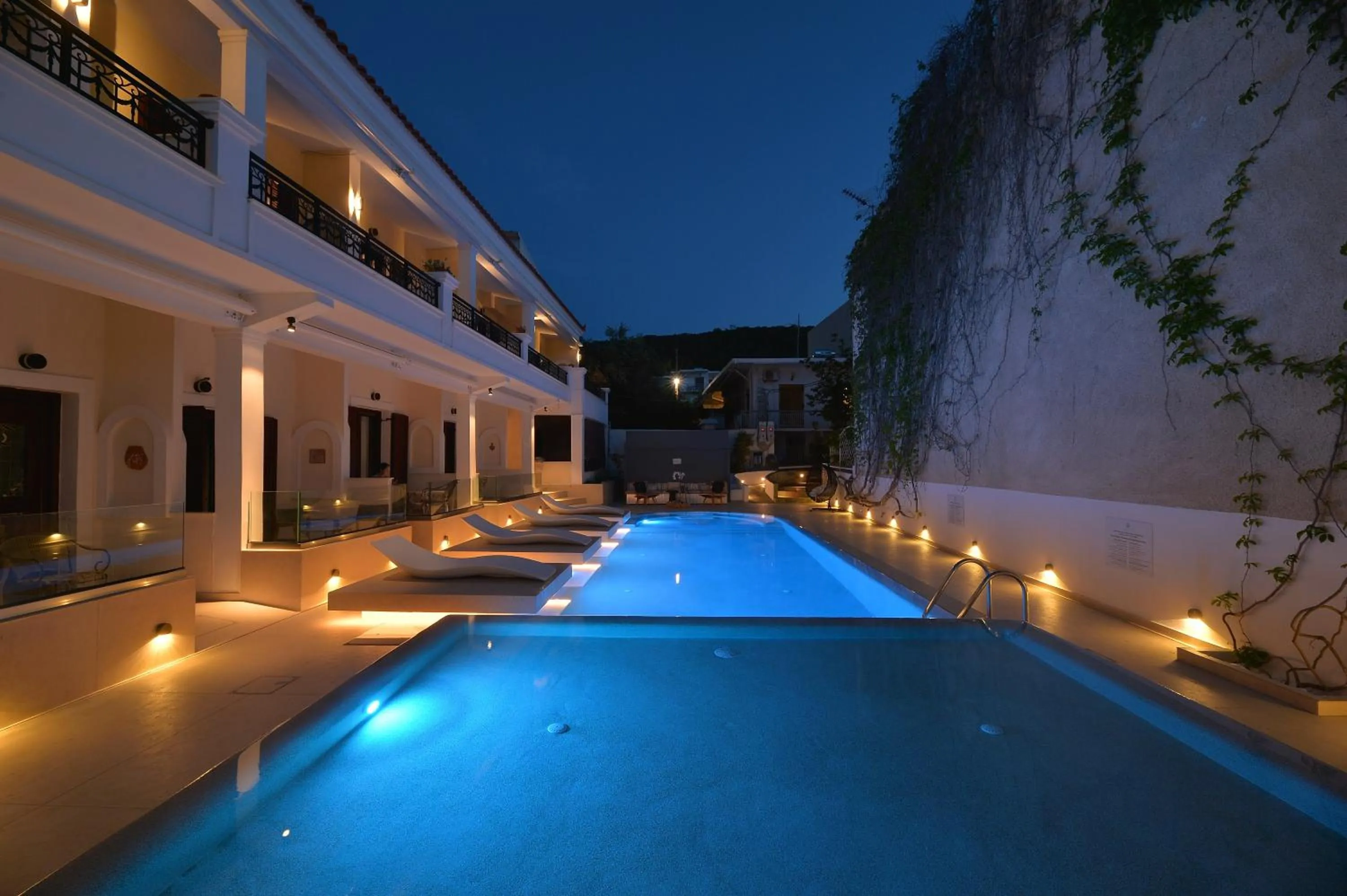 Swimming pool in Aktaion Beach Boutique Hotel & Spa